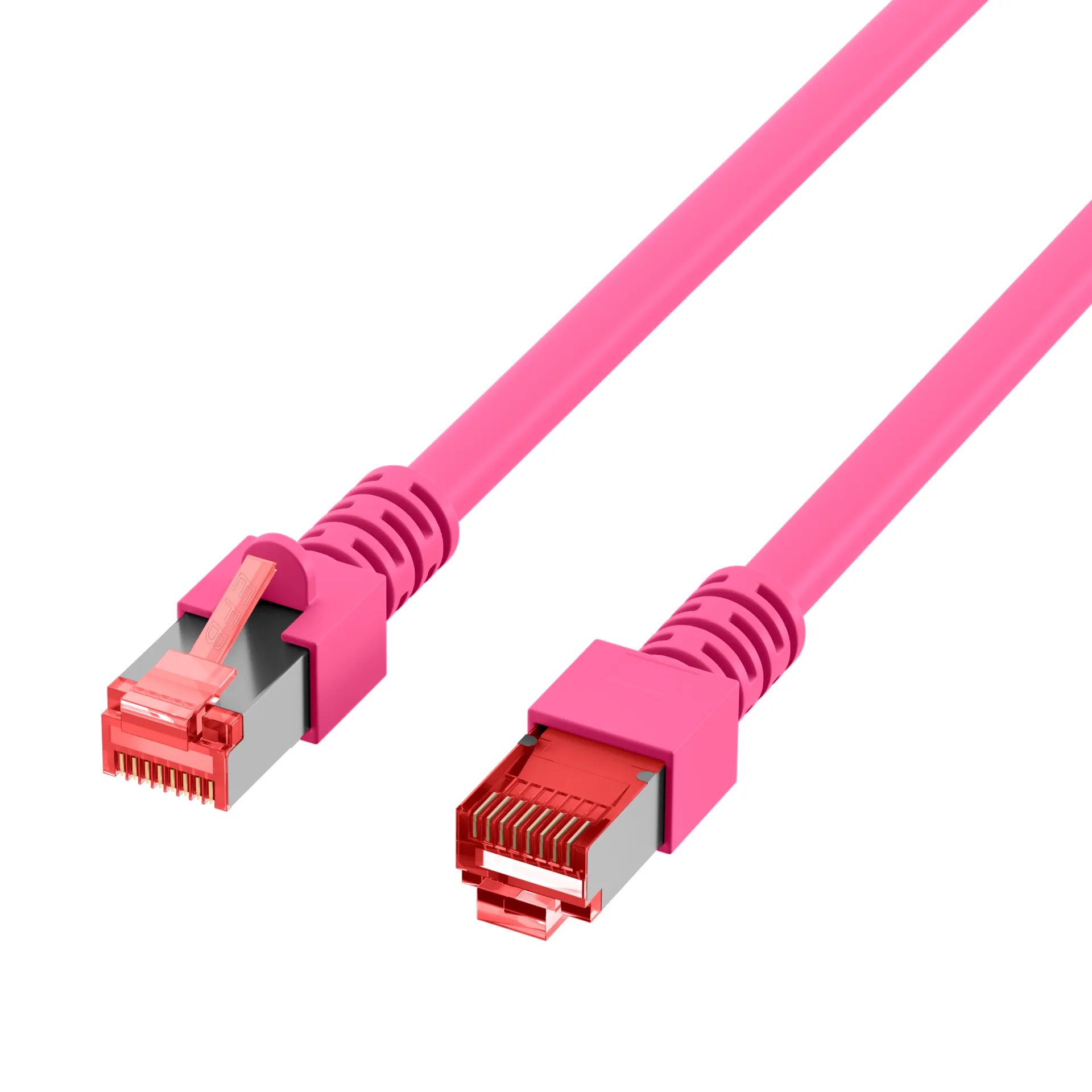 RJ45 Patchkabel Cat.6 S/FTP LSZH magenta 40m – Bild 3