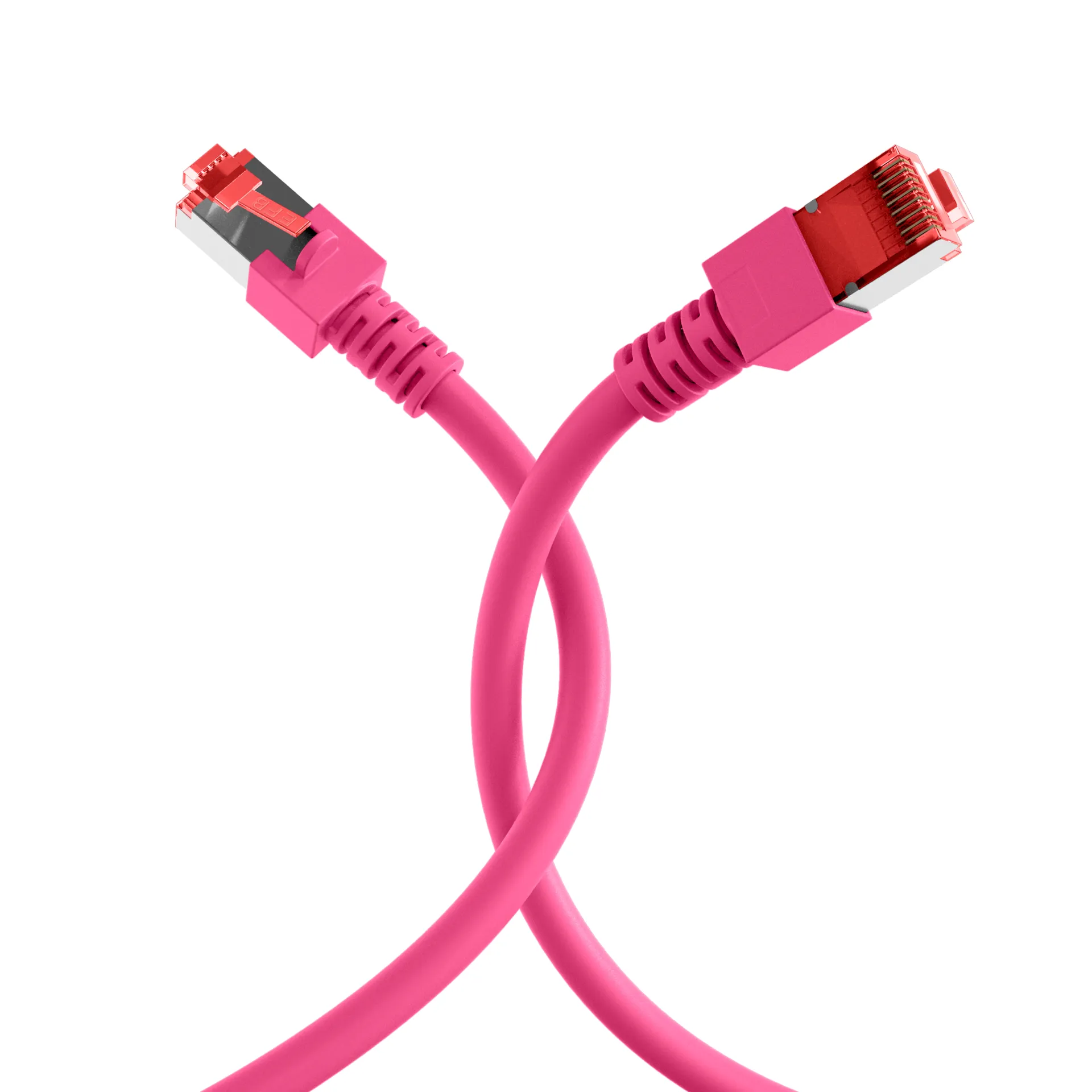 RJ45 Patchkabel Cat.6 S/FTP LSZH magenta 40m – Bild 4