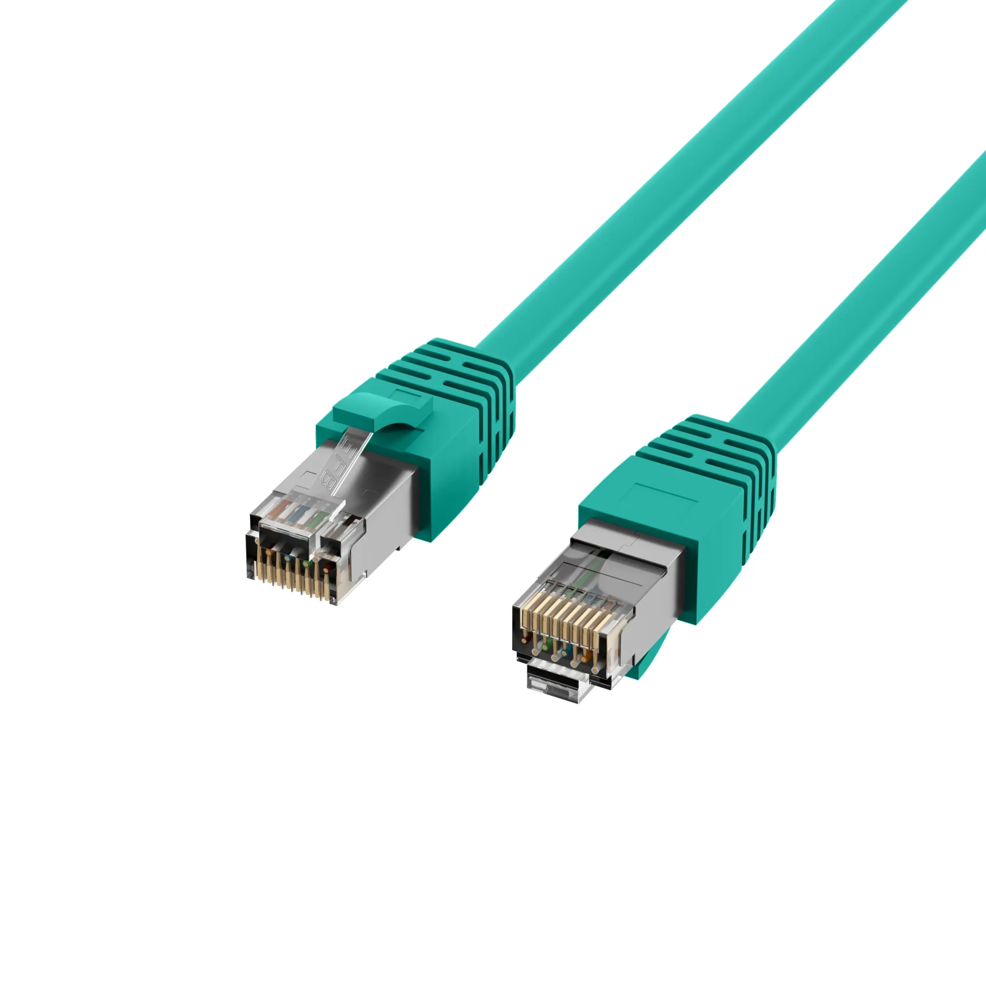 RJ45 Patchkabel Cat.8.1 S/FTP LSZH BC grün 5m – Bild 3