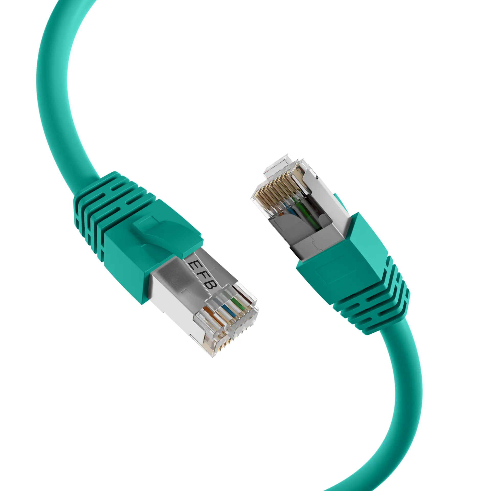 RJ45 Patchkabel Cat.8.1 S/FTP LSZH BC grün 7,5m – Bild 2