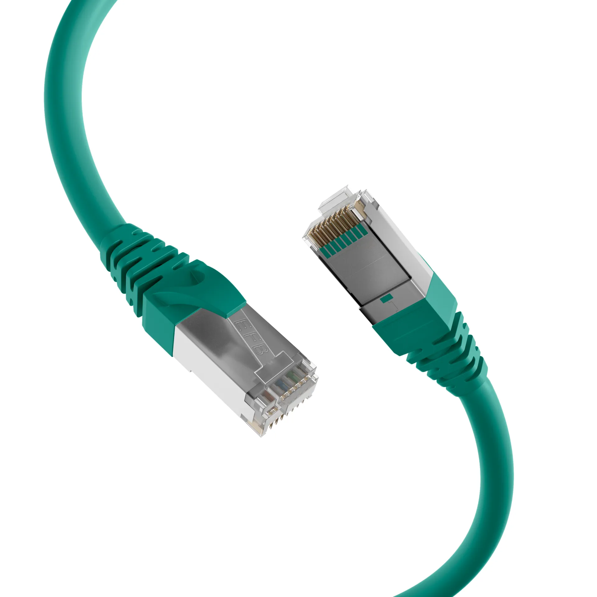 RJ45 Patchkabel Cat.5e SF/UTP PUR RAL6018 grün 1m – Bild 10