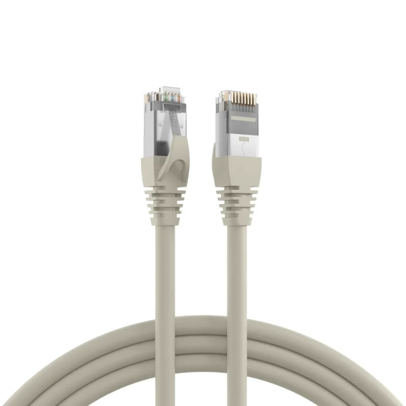 RJ45 Patchkabel Cat.6A S/FTP PVC UL grau 80m