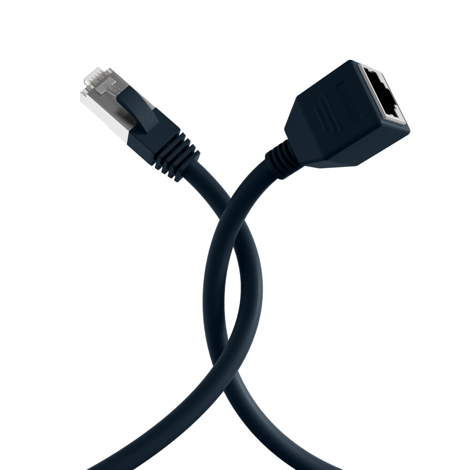 RJ45 Patchkabelverl. Cat.6A S/FTP LSZH AWG26 schwarz 10m – Bild 4
