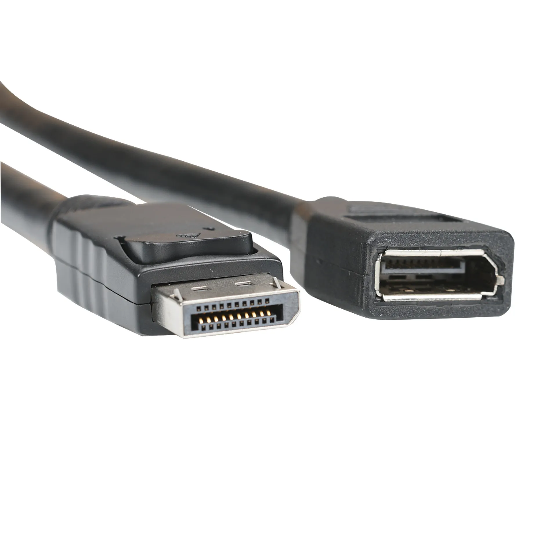 DisplayPort 1.4 Verlängerungskabel, DP Stecker -,DP Buchse, 8K@60Hz, schwarz, 2 – Bild 2