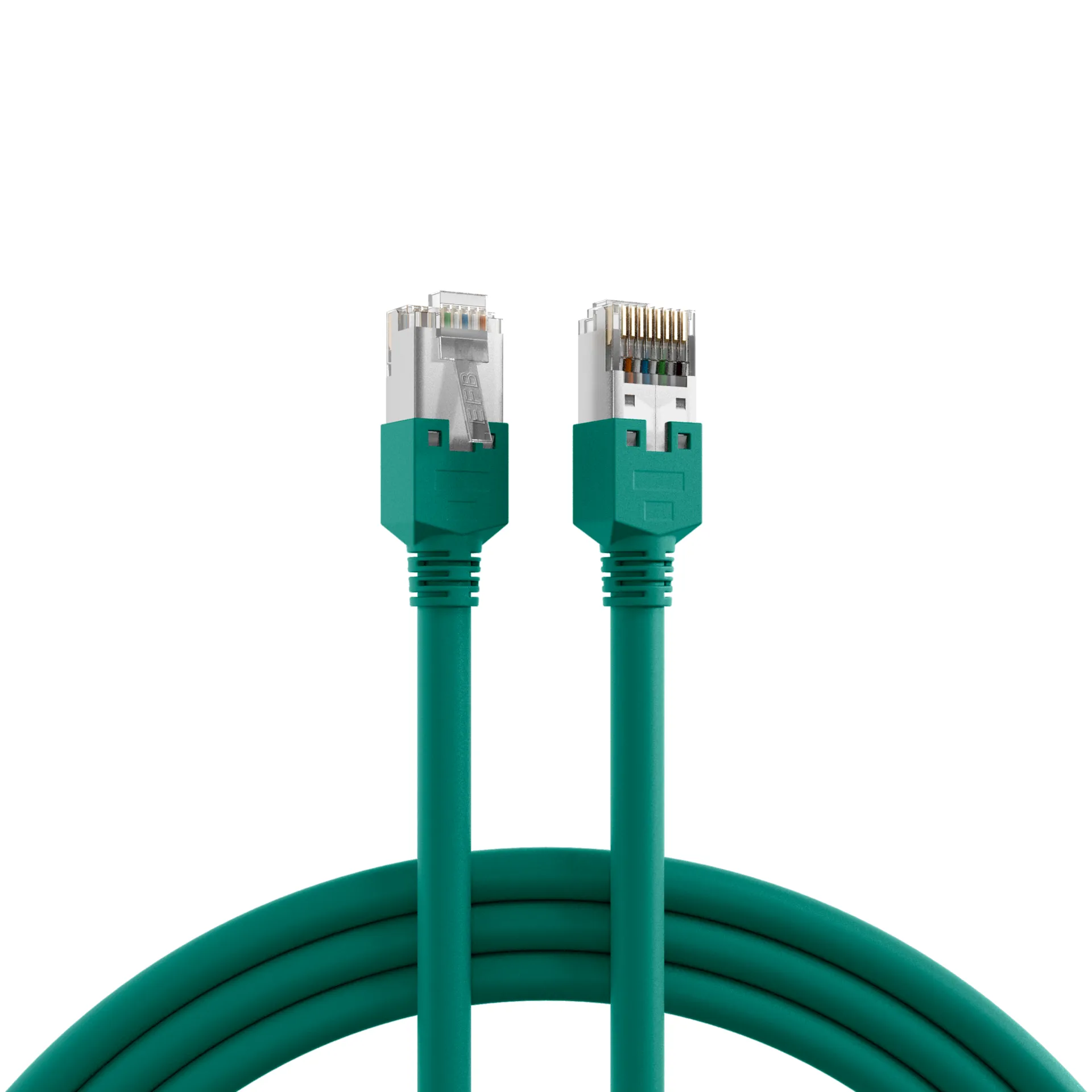 RJ45 Patchkabel Cat.5e SF/UTP LSZH Draka UC300 TM11 grün 1m – Bild 11