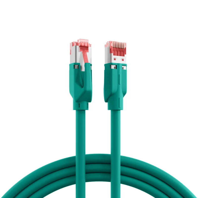 RJ45 Patchkabel Cat.6A S/FTP LSZH Draka UC900 TM21 grün 0,15m
