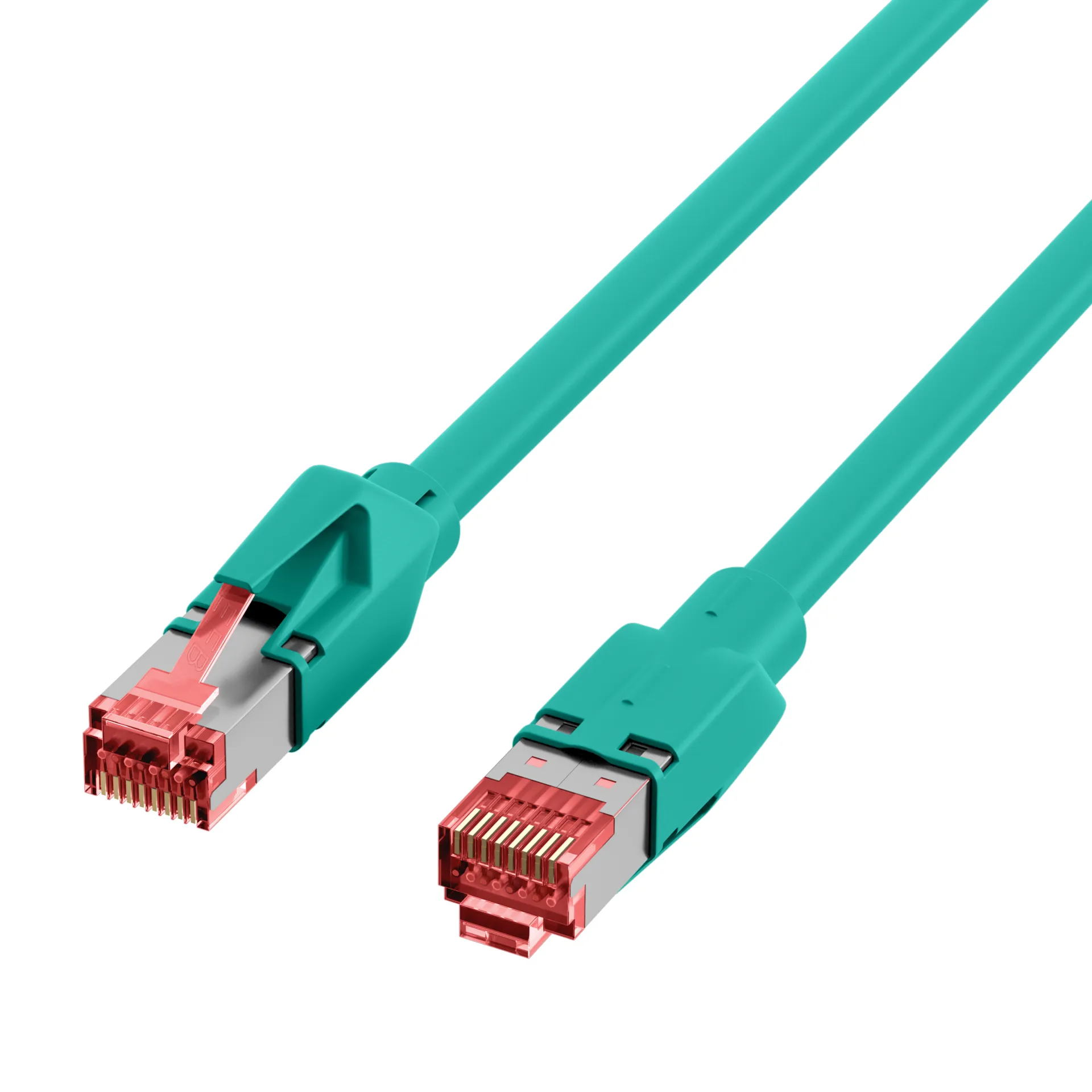 RJ45 Patchkabel Cat.6A S/FTP LSZH Draka UC900 TM21 grün 0,15m – Bild 3