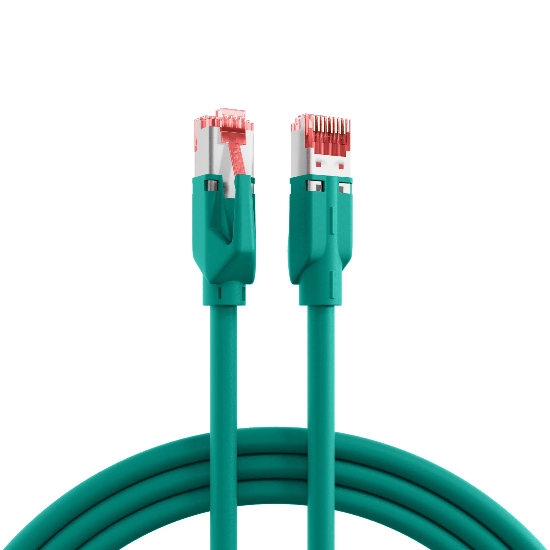 RJ45 Patchkabel Cat.6A S/FTP LSZH Draka UC900 TM21 grün 3m – Bild 6