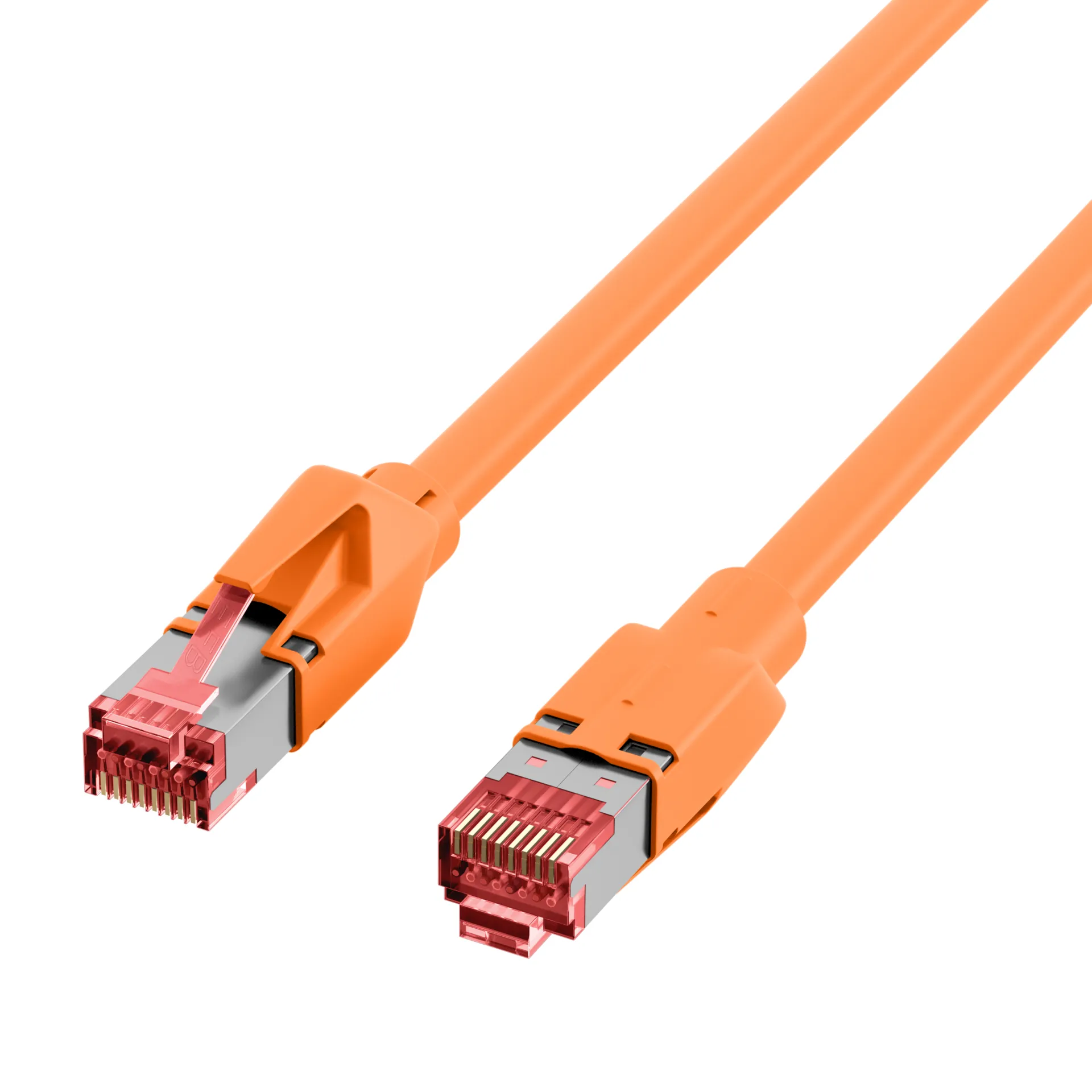 RJ45 Patchkabel Cat.6A S/FTP LSZH Draka UC900 TM21 orange 1m – Bild 13