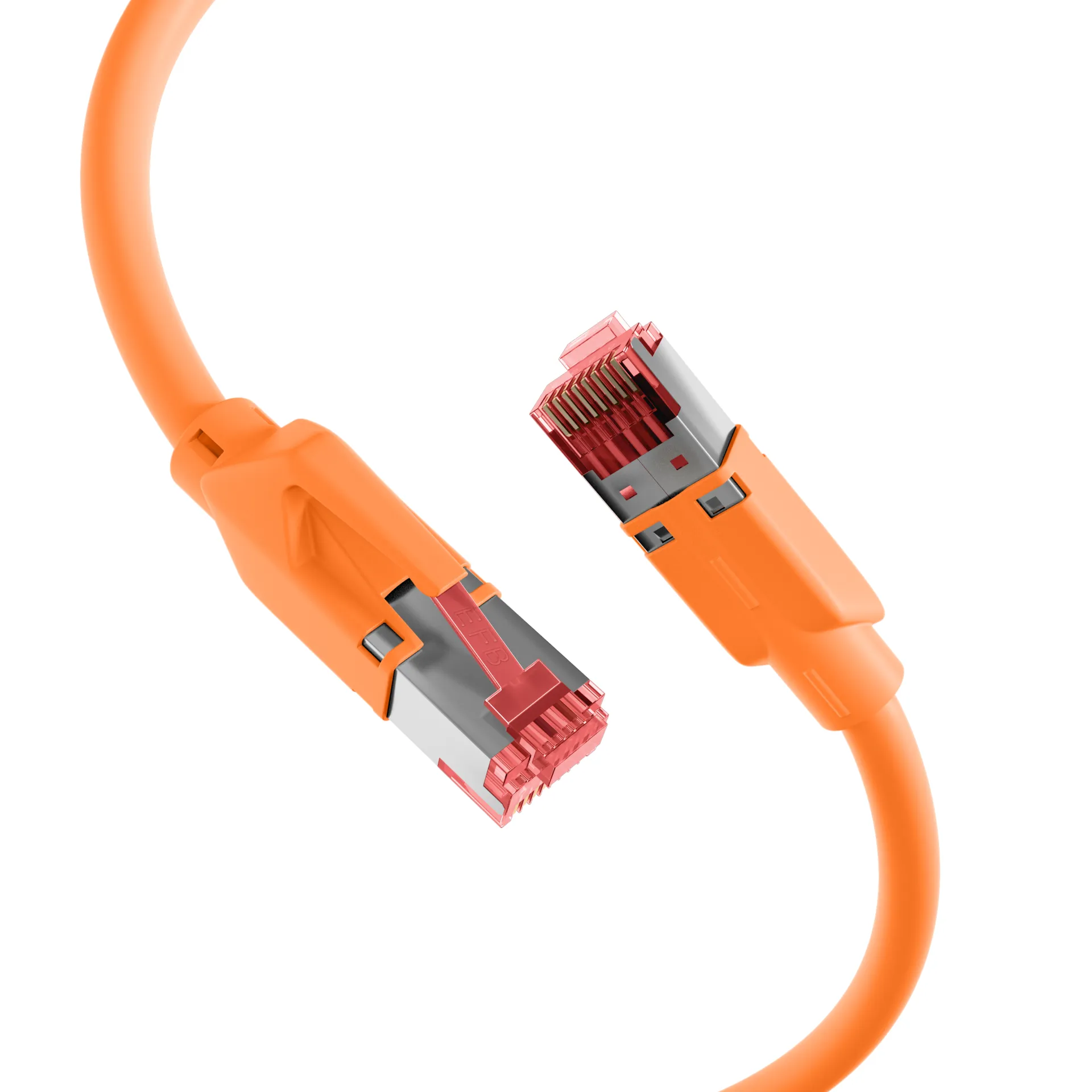RJ45 Patchkabel Cat.6A S/FTP LSZH Draka UC900 TM21 orange 3m – Bild 2