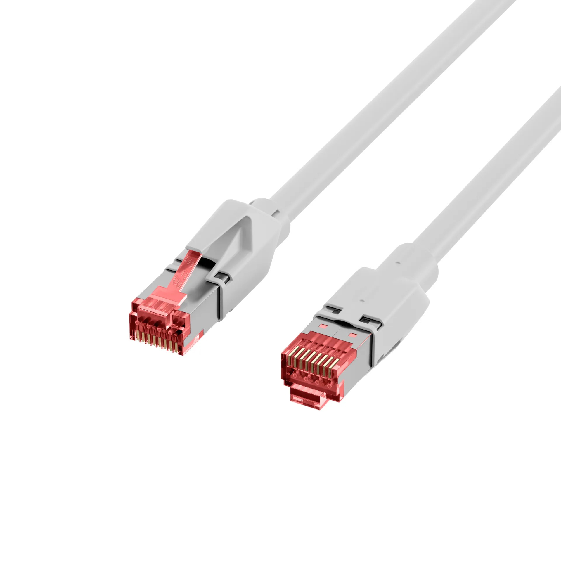RJ45 Patchkabel Cat.6A S/FTP LSZH Draka UC900 TM21 weiß 1m – Bild 8