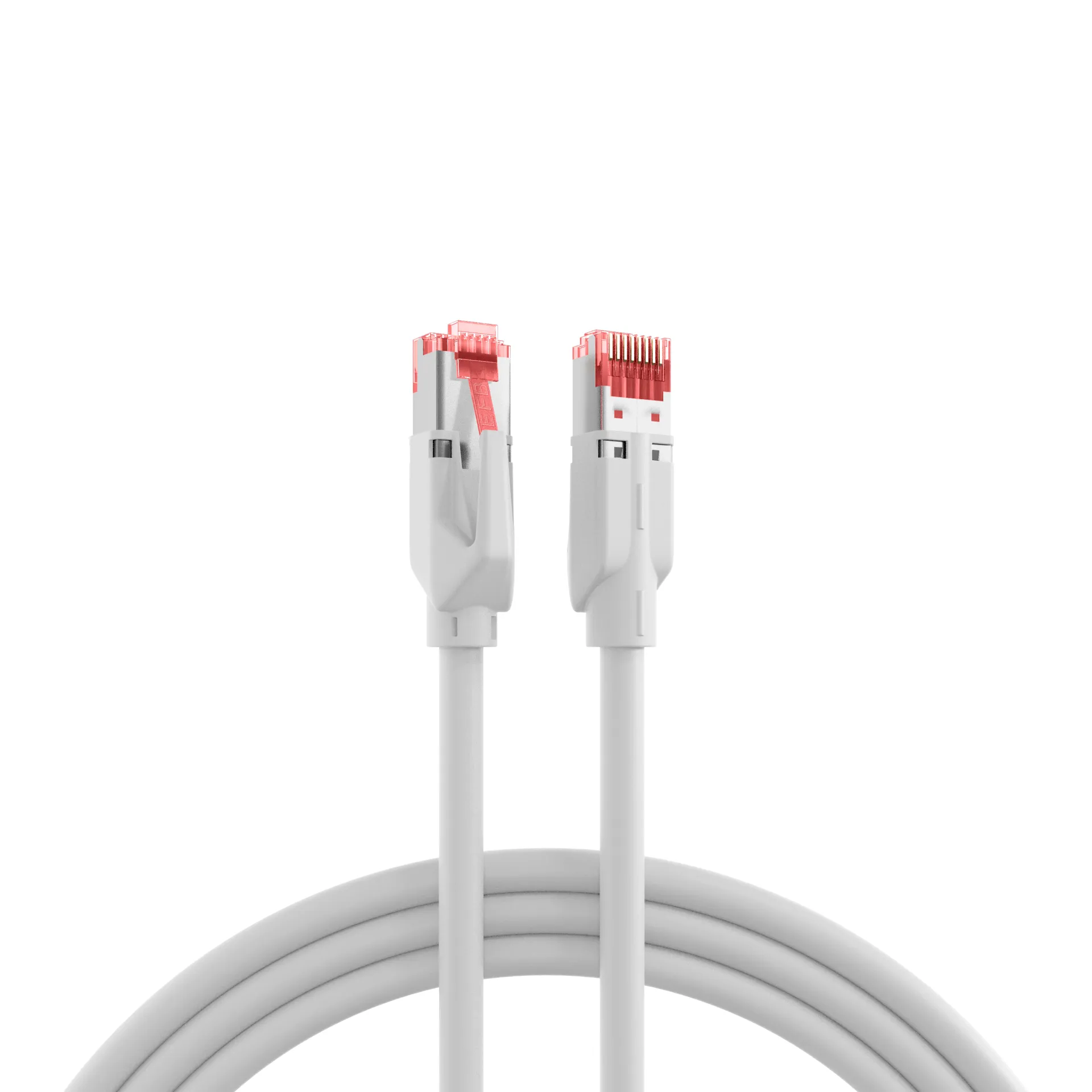 RJ45 Patchkabel Cat.6A S/FTP LSZH Draka UC900 TM21 weiß 1m – Bild 11
