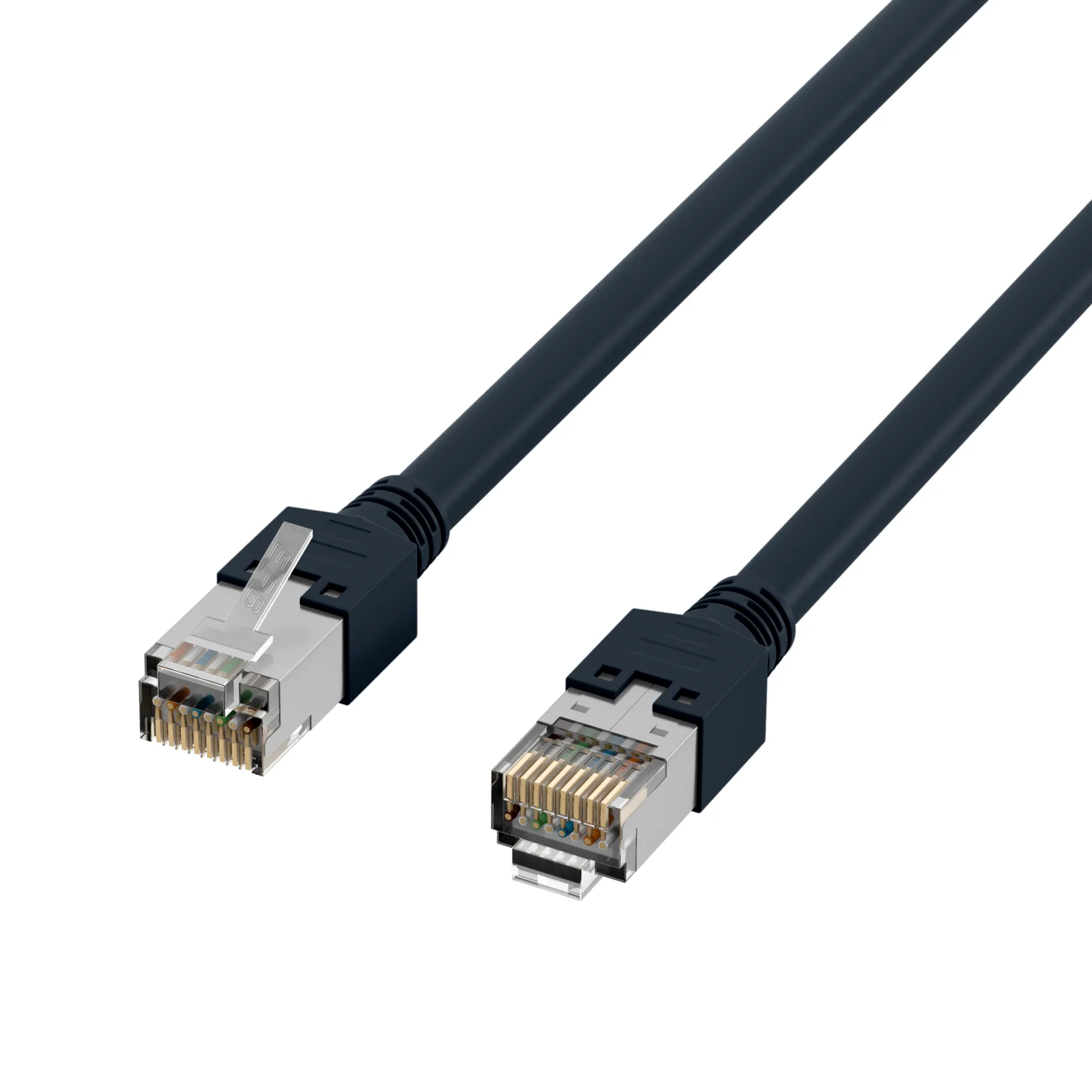 RJ45 Patchkabel Cat.5e F/UTP LSZH Draka UC300 TM11 schwarz 50m – Bild 3