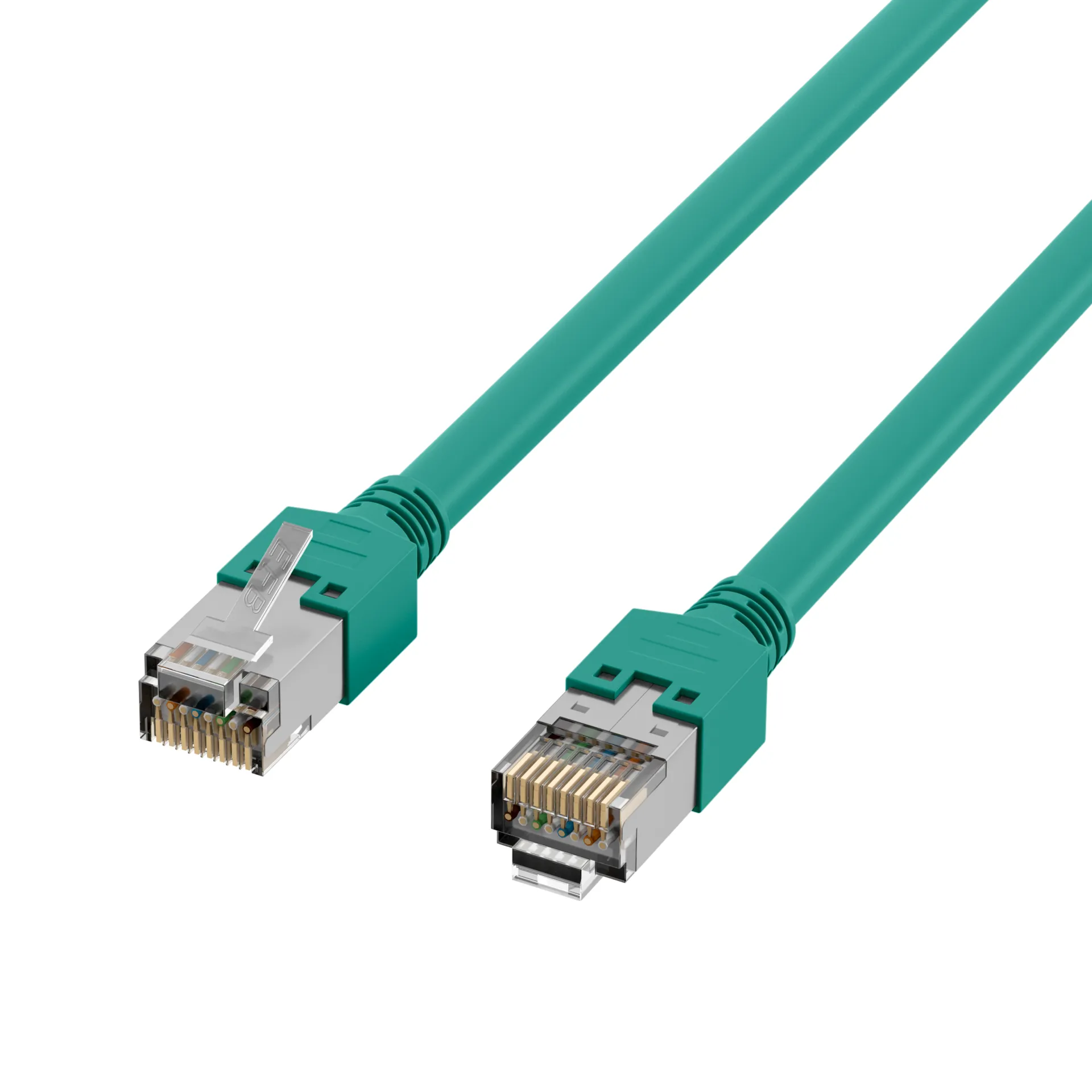 RJ45 Patchkabel Cat.5e F/UTP LSZH Draka UC300 TM11 grün 50m – Bild 3