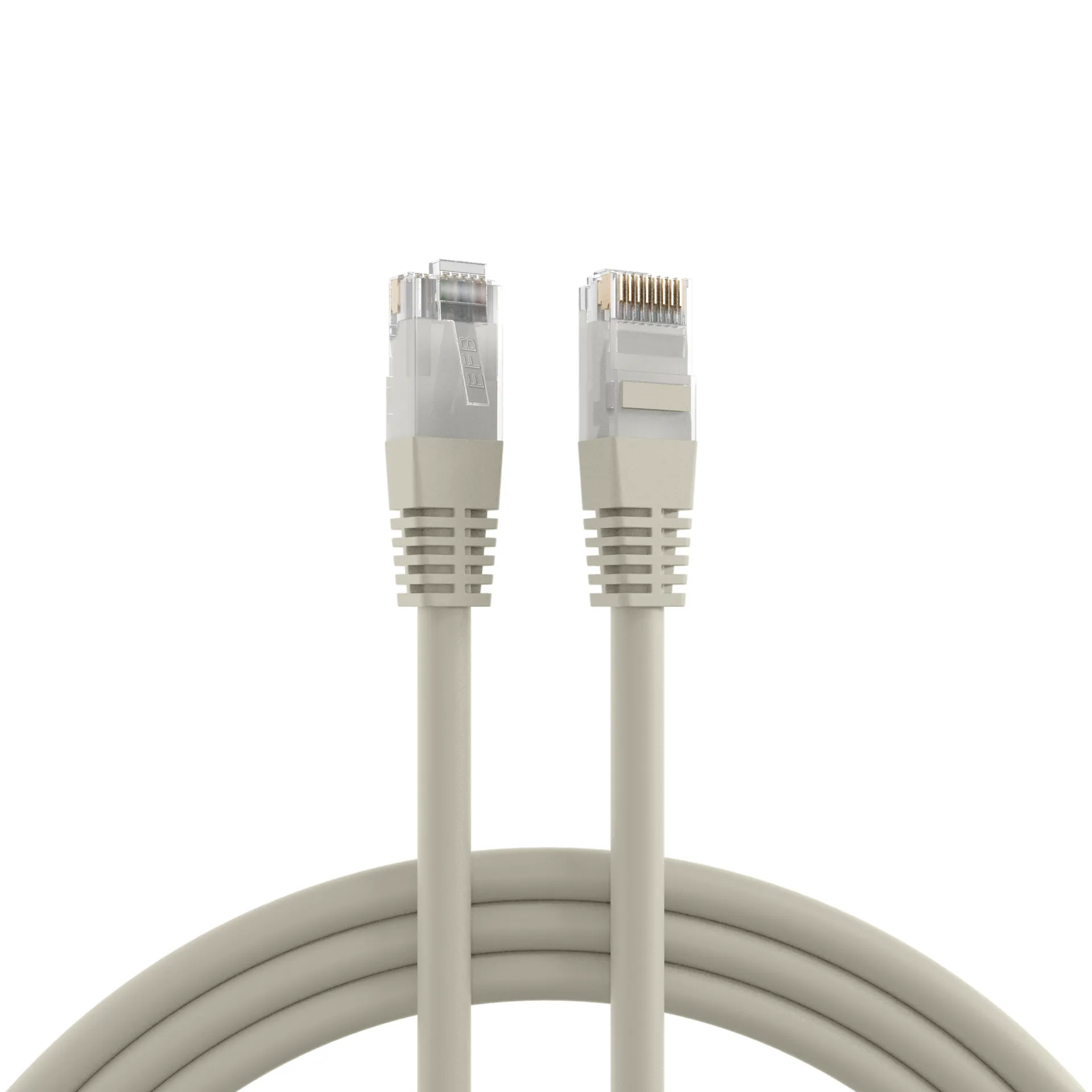 RJ45 Patchkabel Cat.6 U/UTP PVC CCA grau 1m – Bild 13
