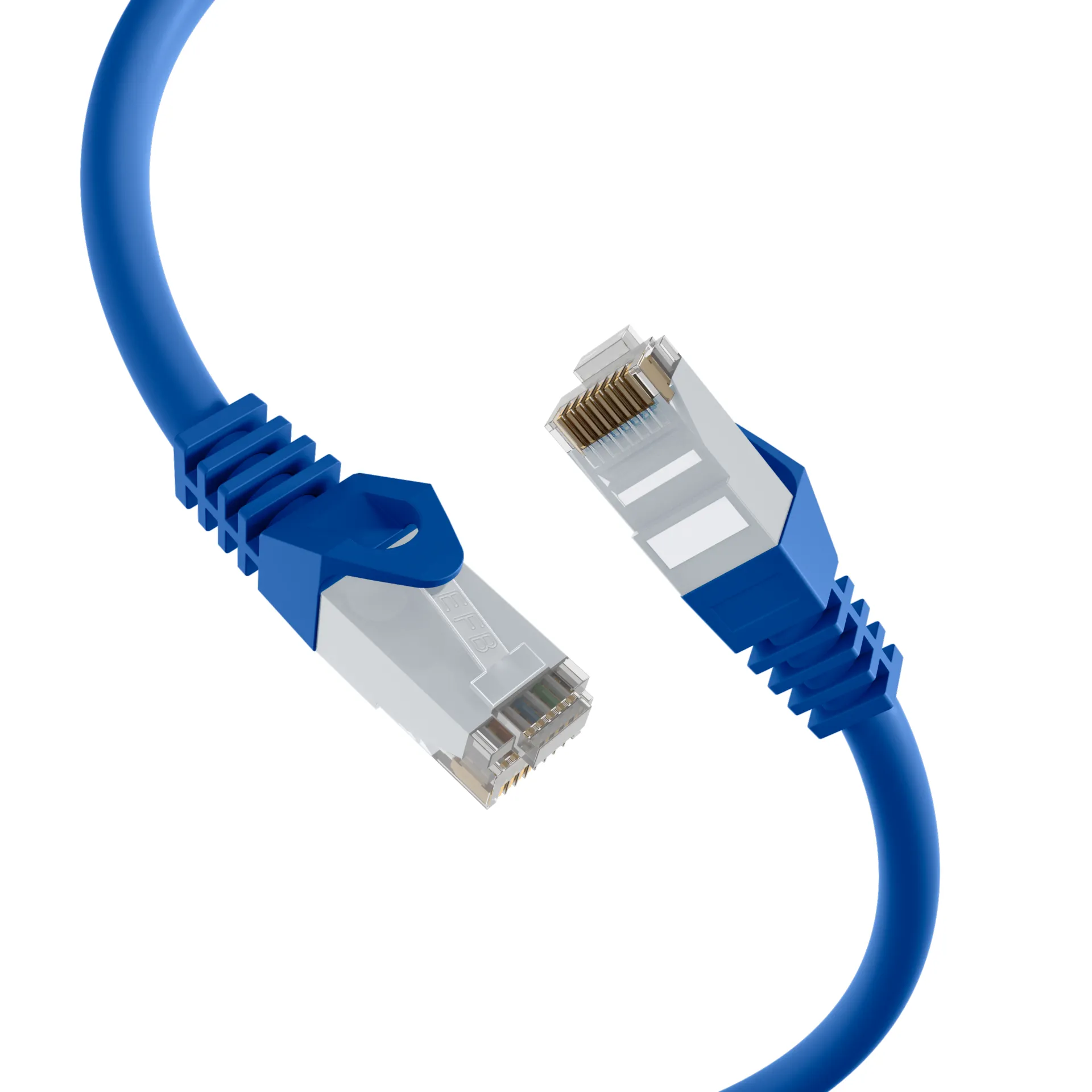 RJ45 Patchkabel Cat.6 U/UTP LSZH CCA blau 1m – Bild 7