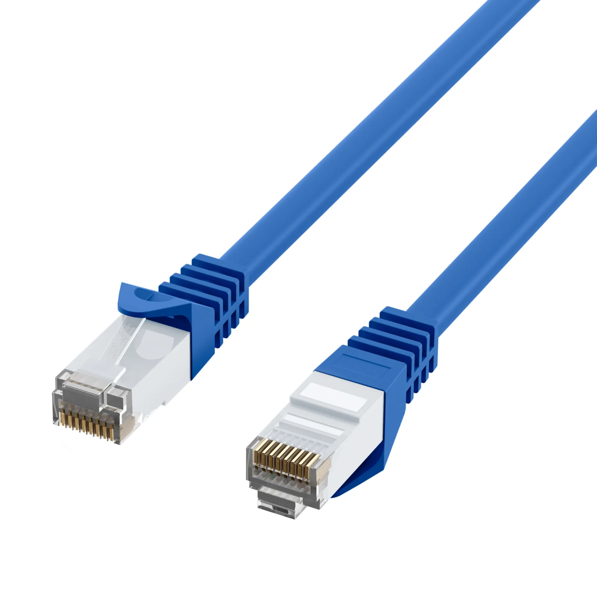 RJ45 Patchkabel Cat.6 U/UTP LSZH CCA blau 1m – Bild 13