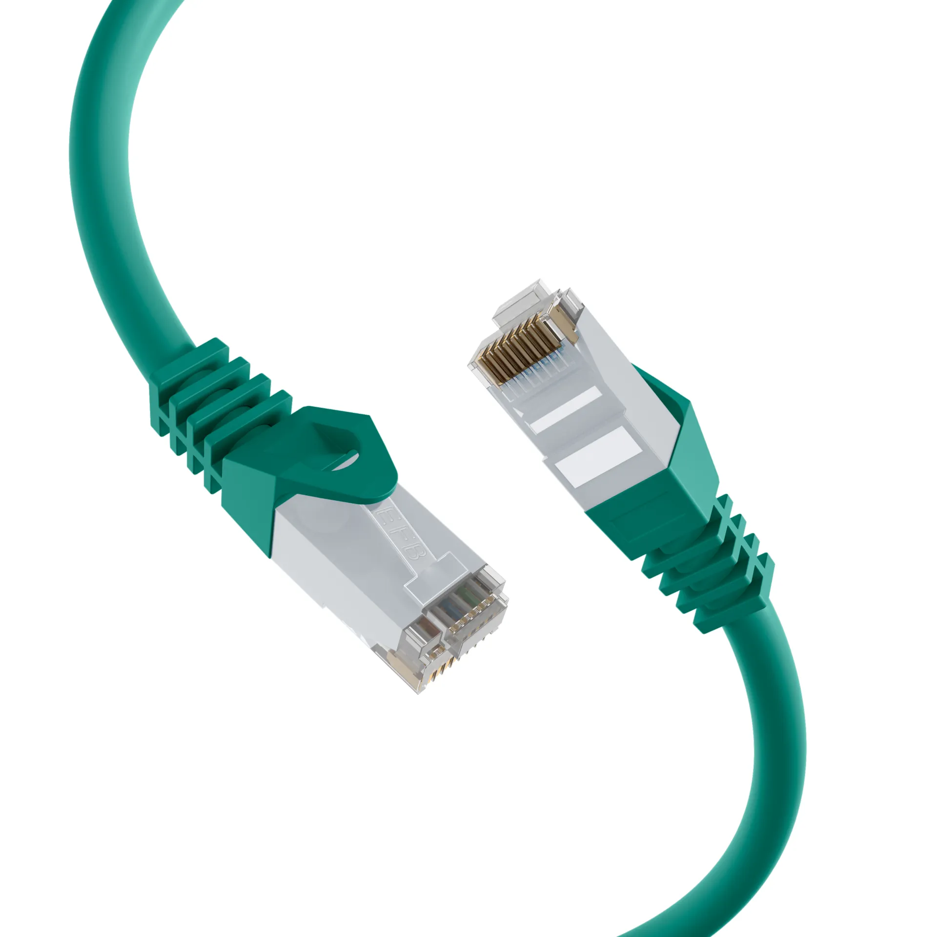 RJ45 Patchkabel Cat.6 U/UTP LSZH CCA grün 1,5m – Bild 2