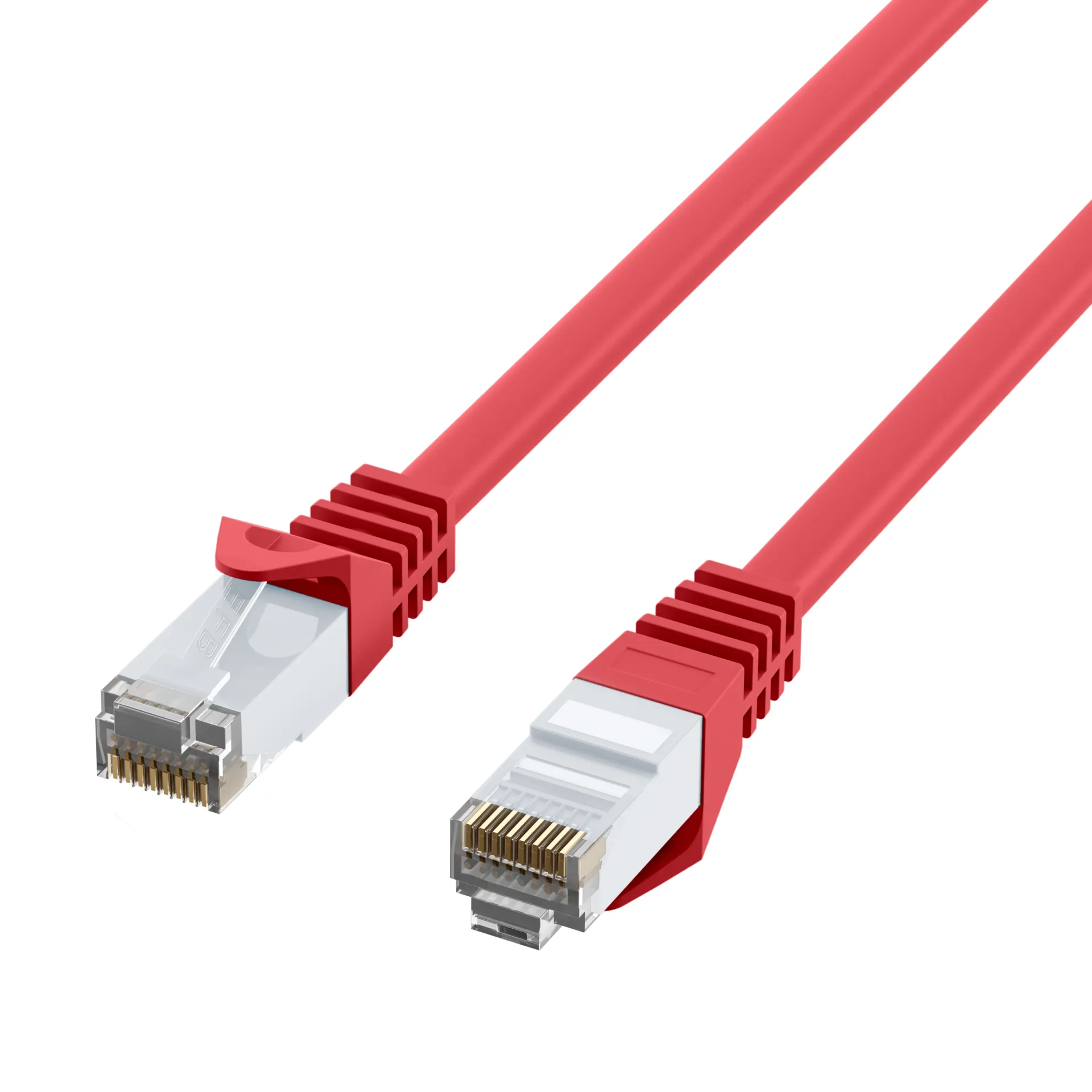 RJ45 Patchkabel Cat.6 U/UTP LSZH CCA rot 20m – Bild 3