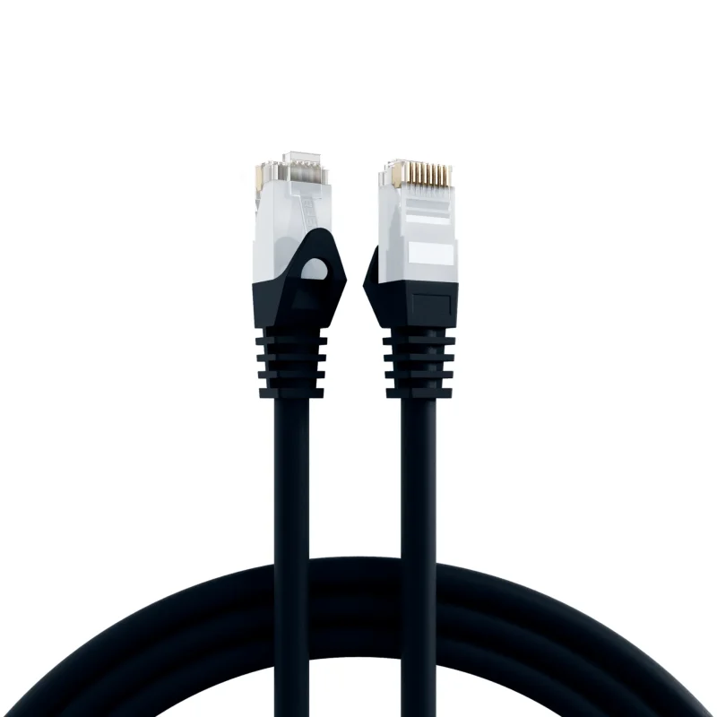 RJ45 Patchkabel Cat.6 U/UTP LSZH CCA schwarz 1,5m