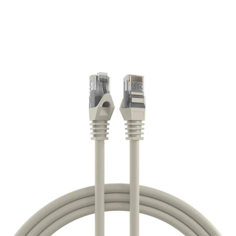 RJ45 Patchkabel Cat.5e U/UTP LSZH CCA AWG24/7 grau 2m