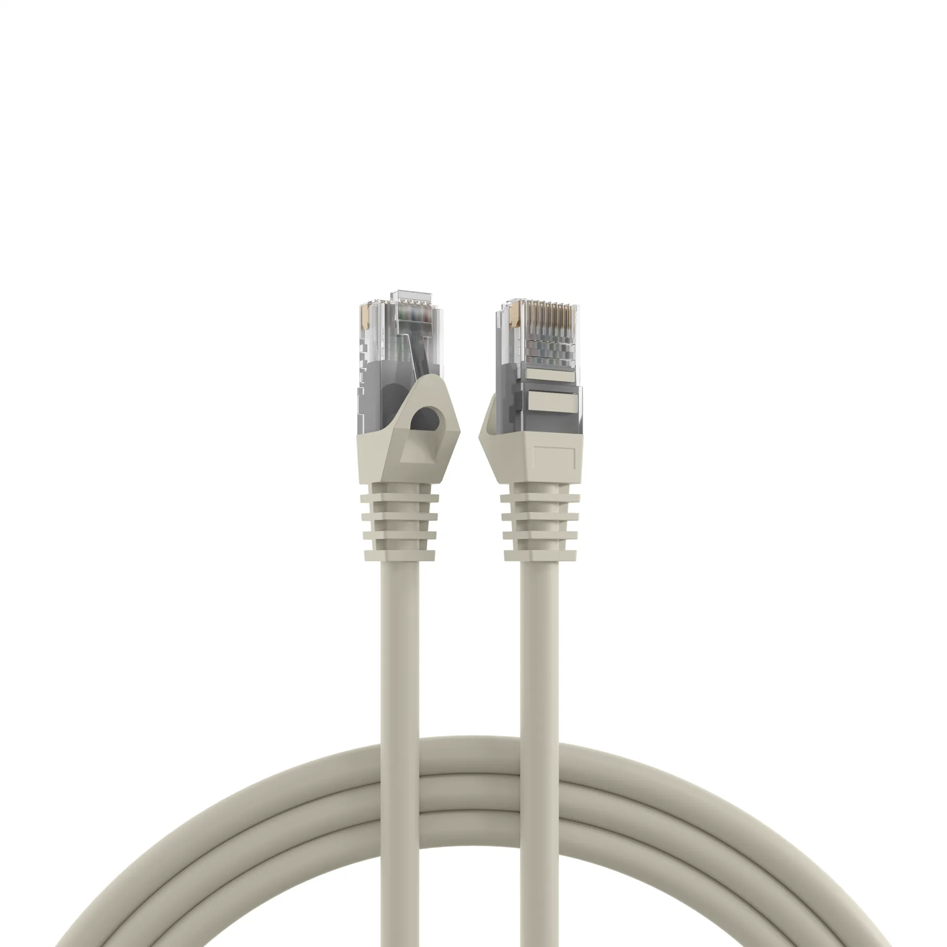 RJ45 Patchkabel Cat.5e U/UTP LSZH CCA AWG24/7 grau 3m