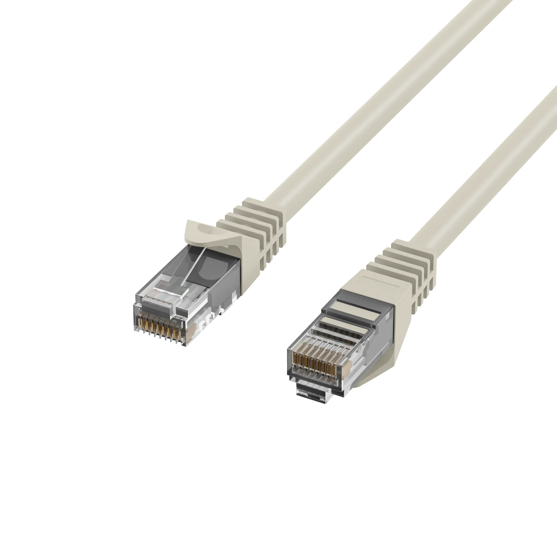 RJ45 Patchkabel Cat.5e U/UTP LSZH CCA AWG24/7 grau 5m – Bild 7