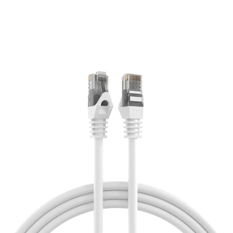 RJ45 Patchkabel Cat.5e U/UTP LSZH CCA AWG24/7 weiß 15m