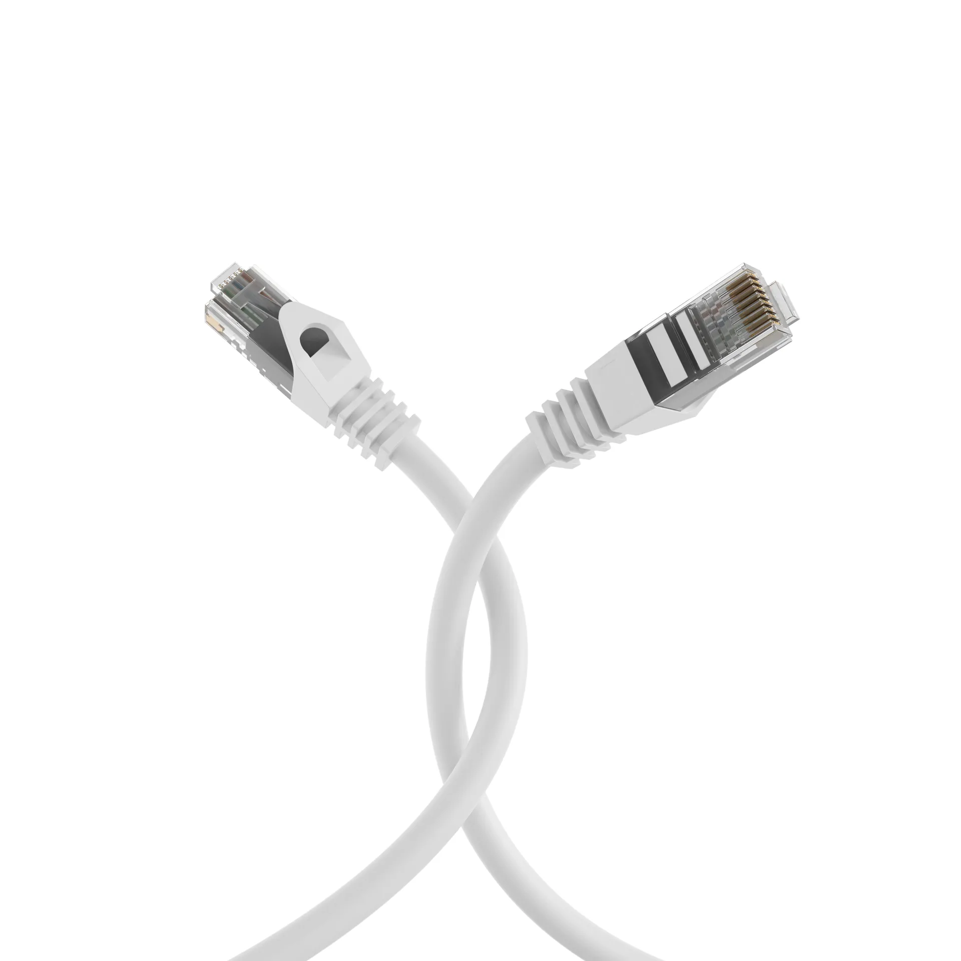 RJ45 Patchkabel Cat.5e U/UTP LSZH CCA AWG24/7 weiß 1m – Bild 16