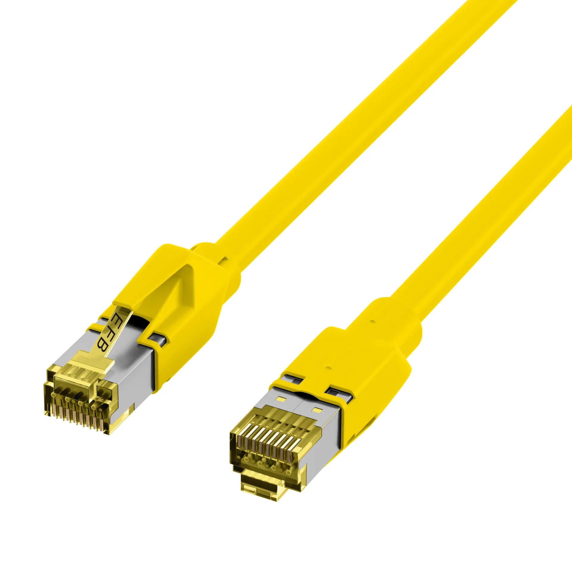 RJ45 Patchkabel Cat.6A S/FTP LSZH Draka UC900 TM31 gelb 2m – Bild 8
