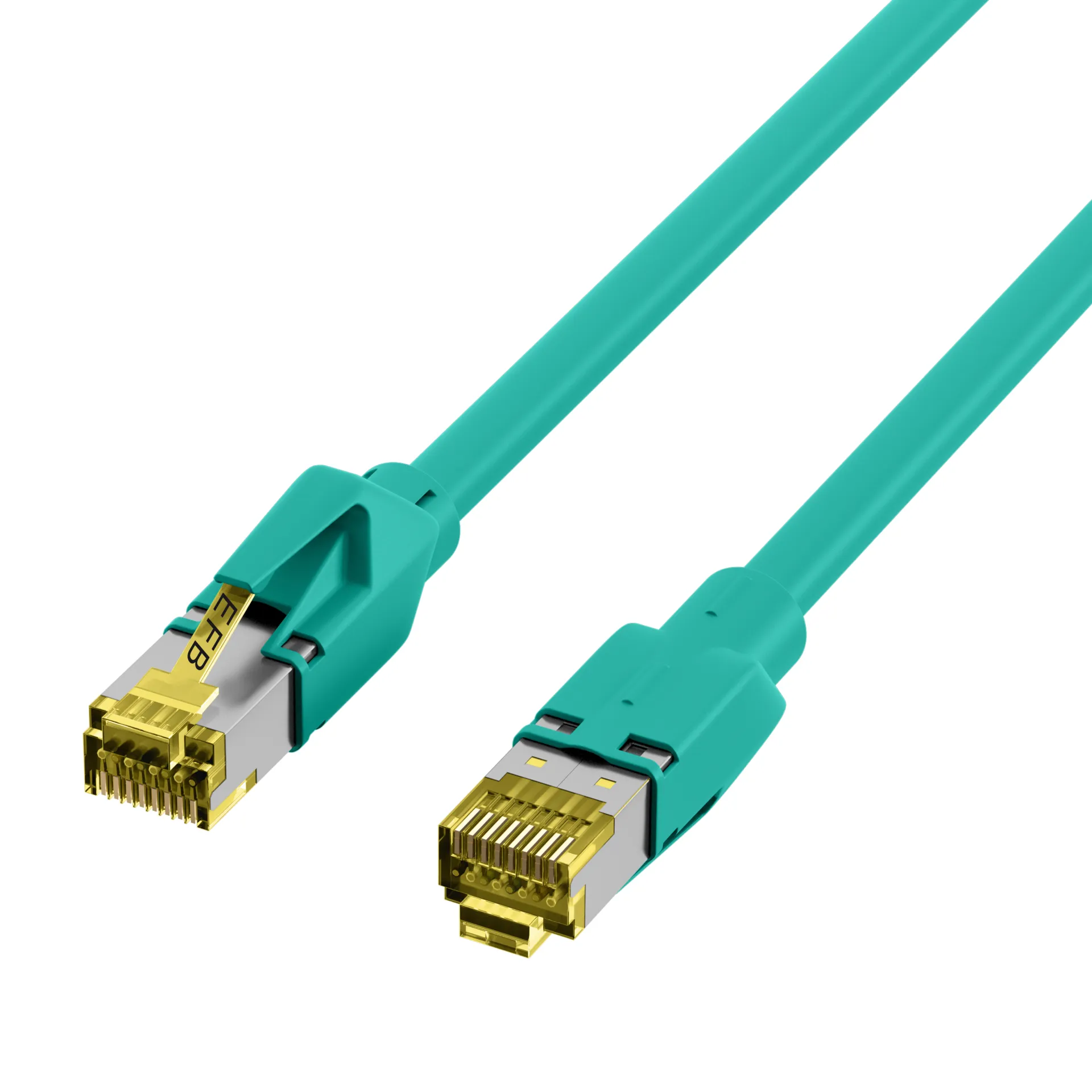RJ45 Patchkabel Cat.6A S/FTP LSZH Draka UC900 TM31 grün 0,15m – Bild 3