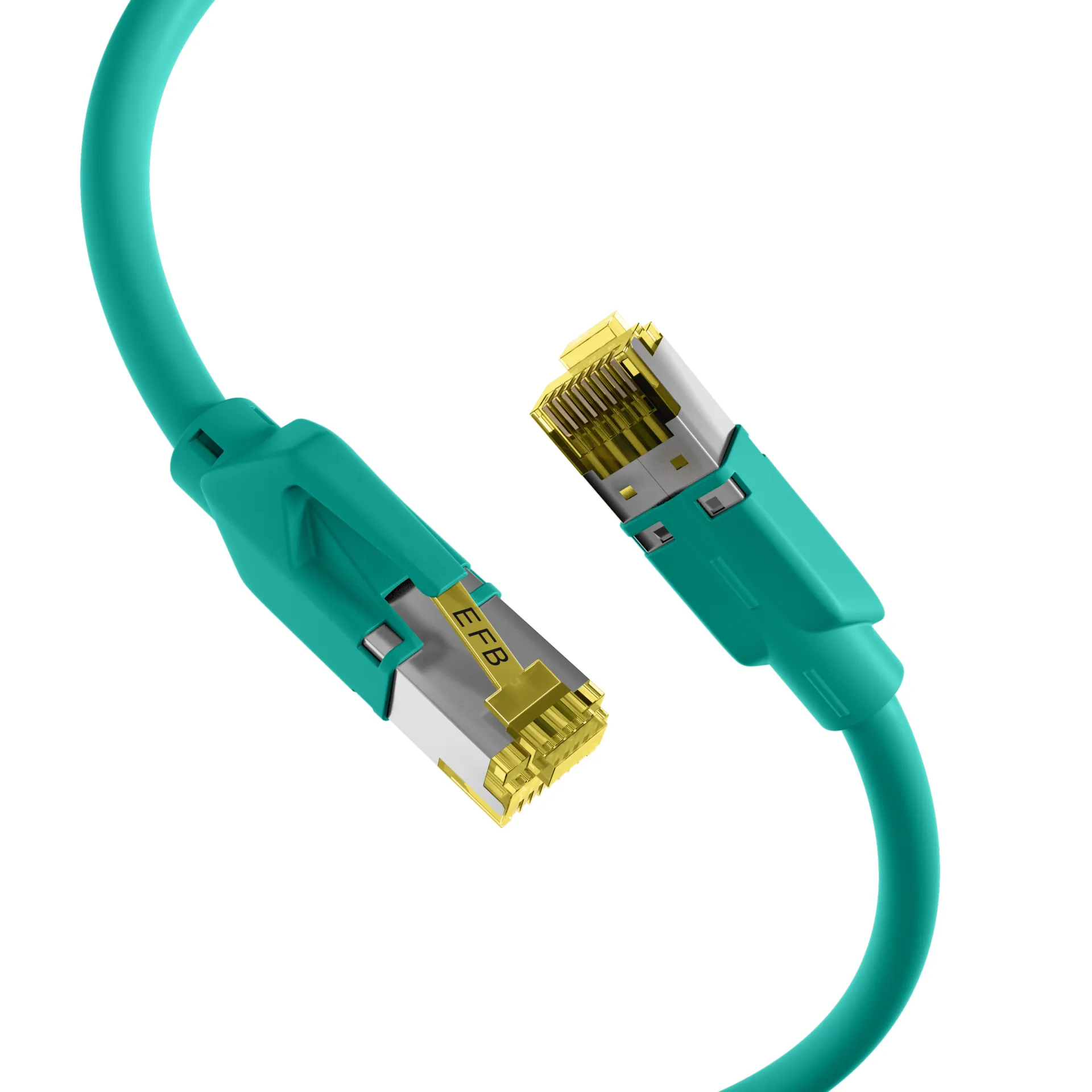RJ45 Patchkabel Cat.6A S/FTP LSZH Draka UC900 TM31 grün 0,25m – Bild 2