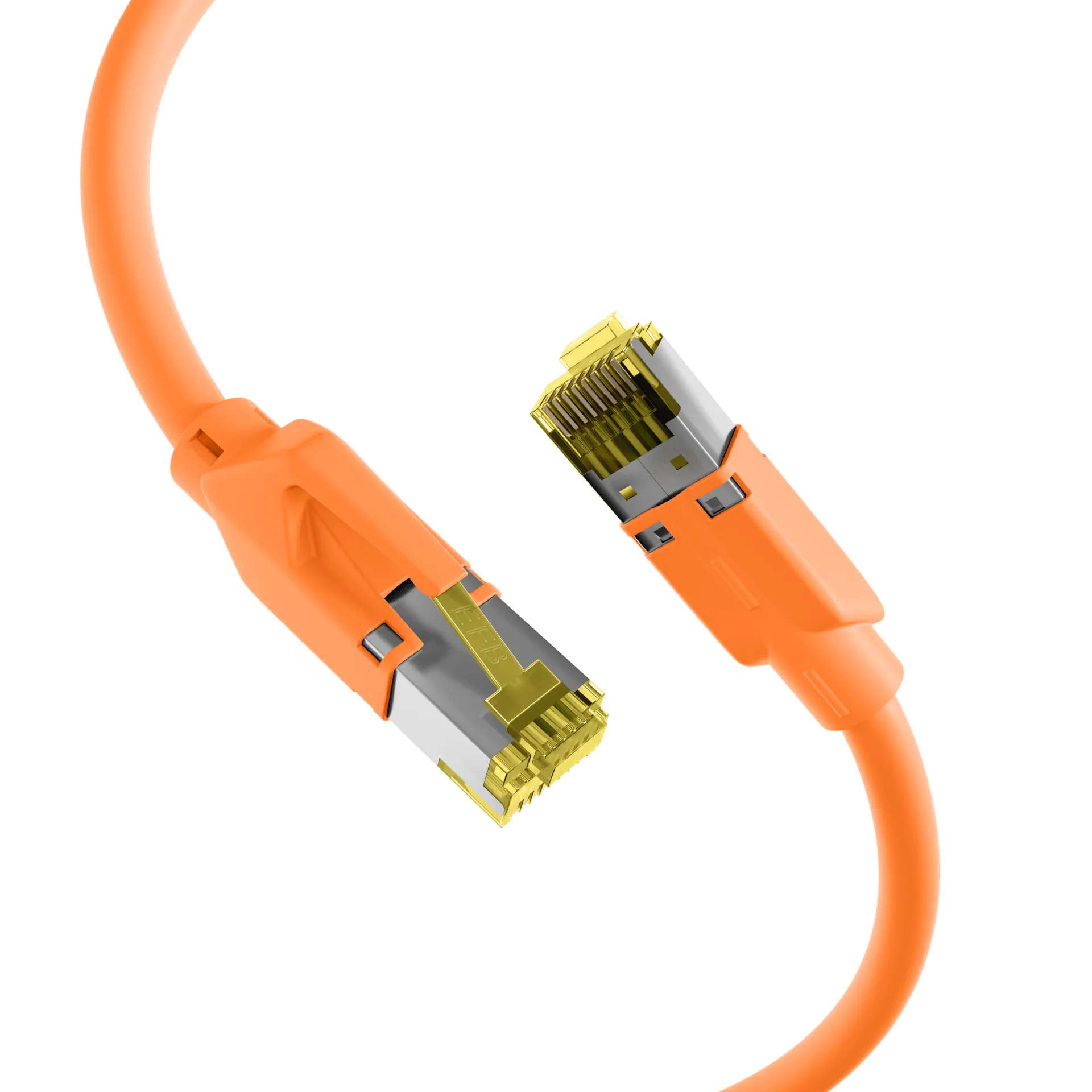 RJ45 Patchkabel Cat.6A S/FTP LSZH Draka UC900 TM31 orange 0,25m – Bild 2