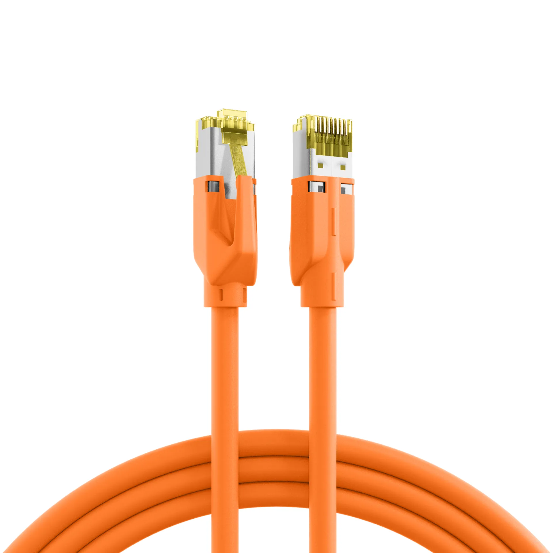 RJ45 Patchkabel Cat.6A S/FTP LSZH Draka UC900 TM31 orange 1m – Bild 11