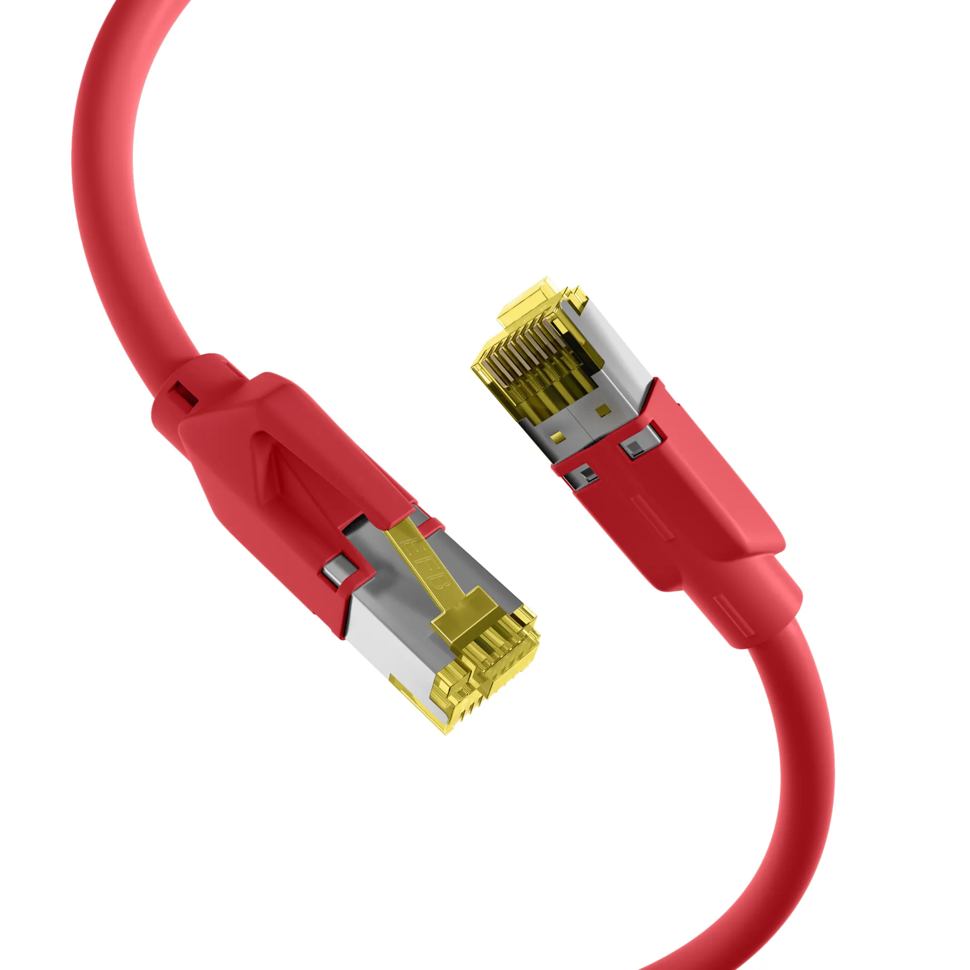 RJ45 Patchkabel Cat.6A S/FTP LSZH Draka UC900 TM31 rot 0,25m – Bild 2