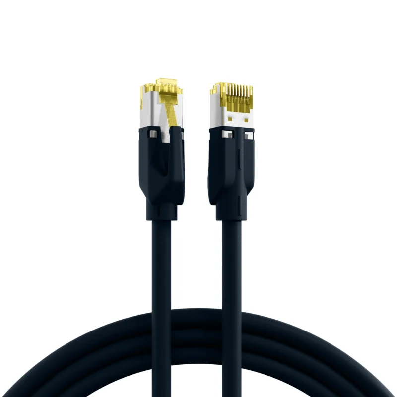 RJ45 Patchkabel Cat.6A S/FTP LSZH Draka UC900 TM31 schwarz 40m