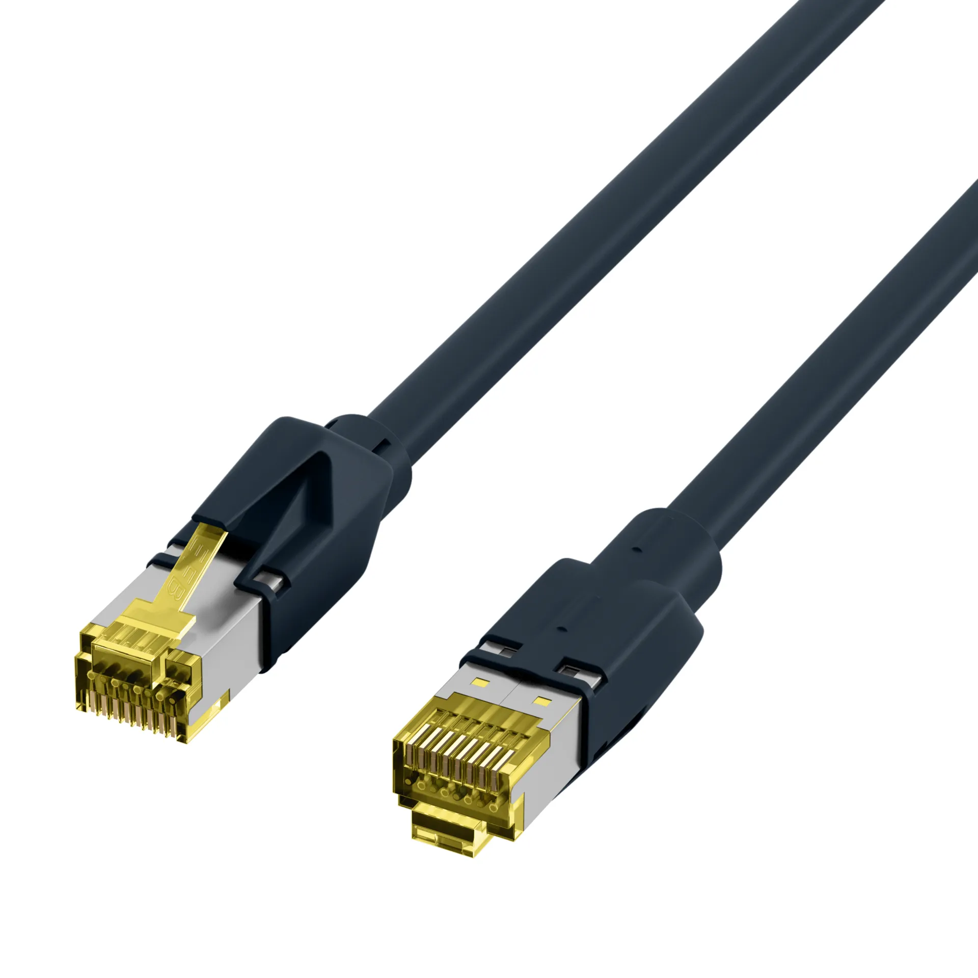 RJ45 Patchkabel Cat.6A S/FTP LSZH Draka UC900 TM31 schwarz 50m – Bild 3
