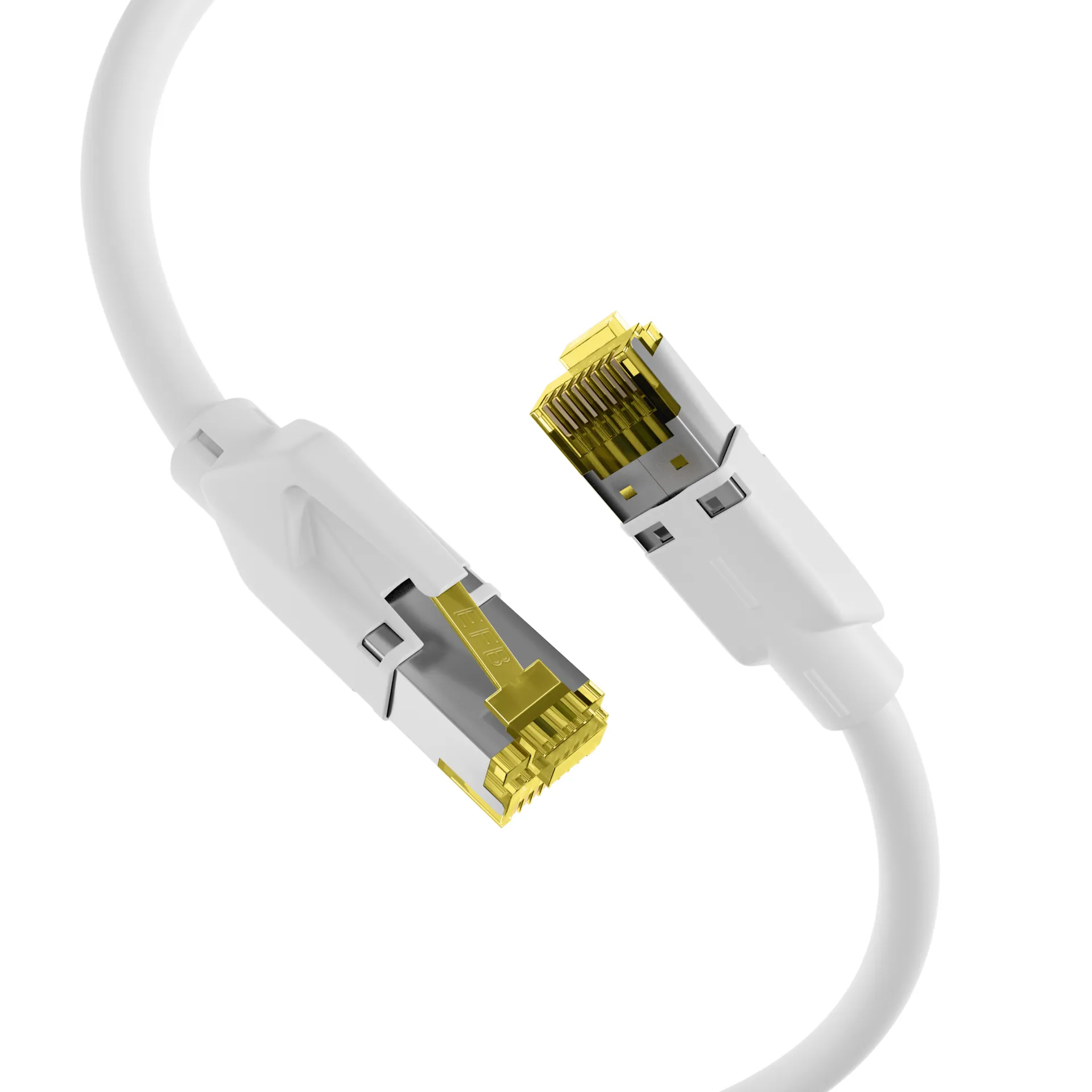 RJ45 Patchkabel Cat.6A S/FTP LSZH Draka UC900 TM31 weiß 40m – Bild 2