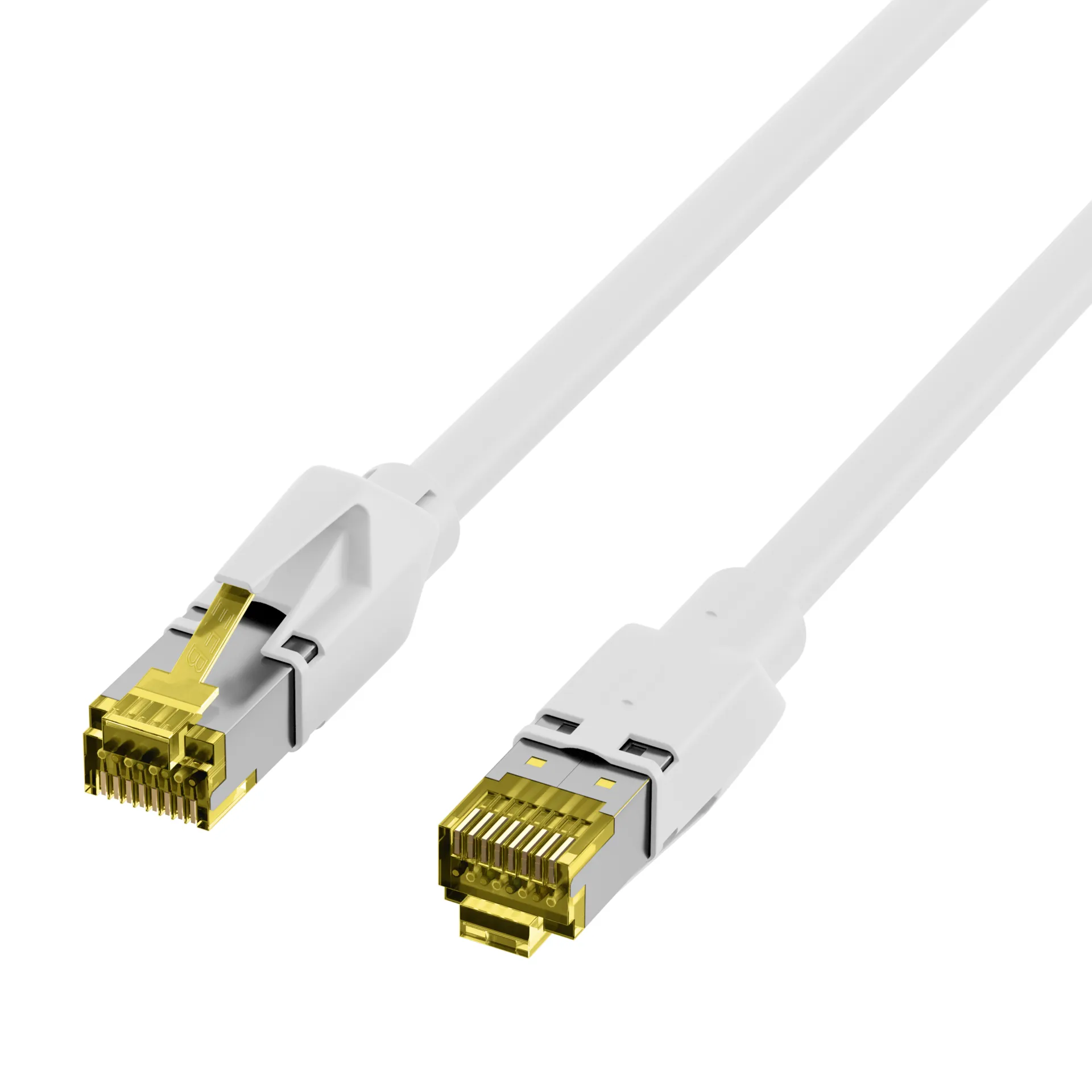 RJ45 Patchkabel Cat.6A S/FTP LSZH Draka UC900 TM31 weiß 40m – Bild 3