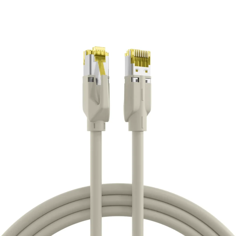 RJ45 Patchkabel Cat.6A S/FTP LSZH Dätwyler 7702 TM31 grau 40m
