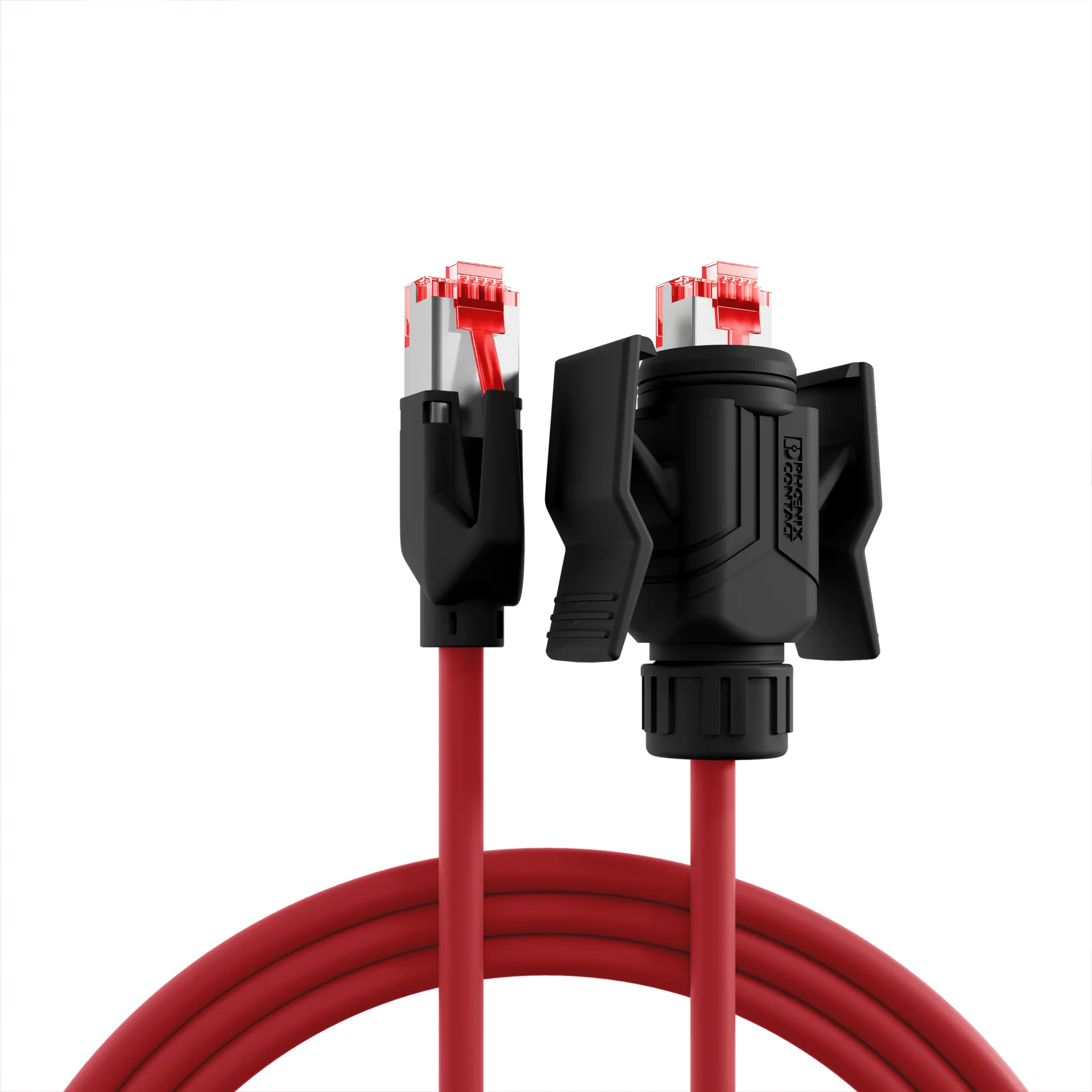 RJ45 Patchkabel Cat. 6A S/FTP PUR TM21 1xIP67 für 53730.1V2 5m – Bild 2