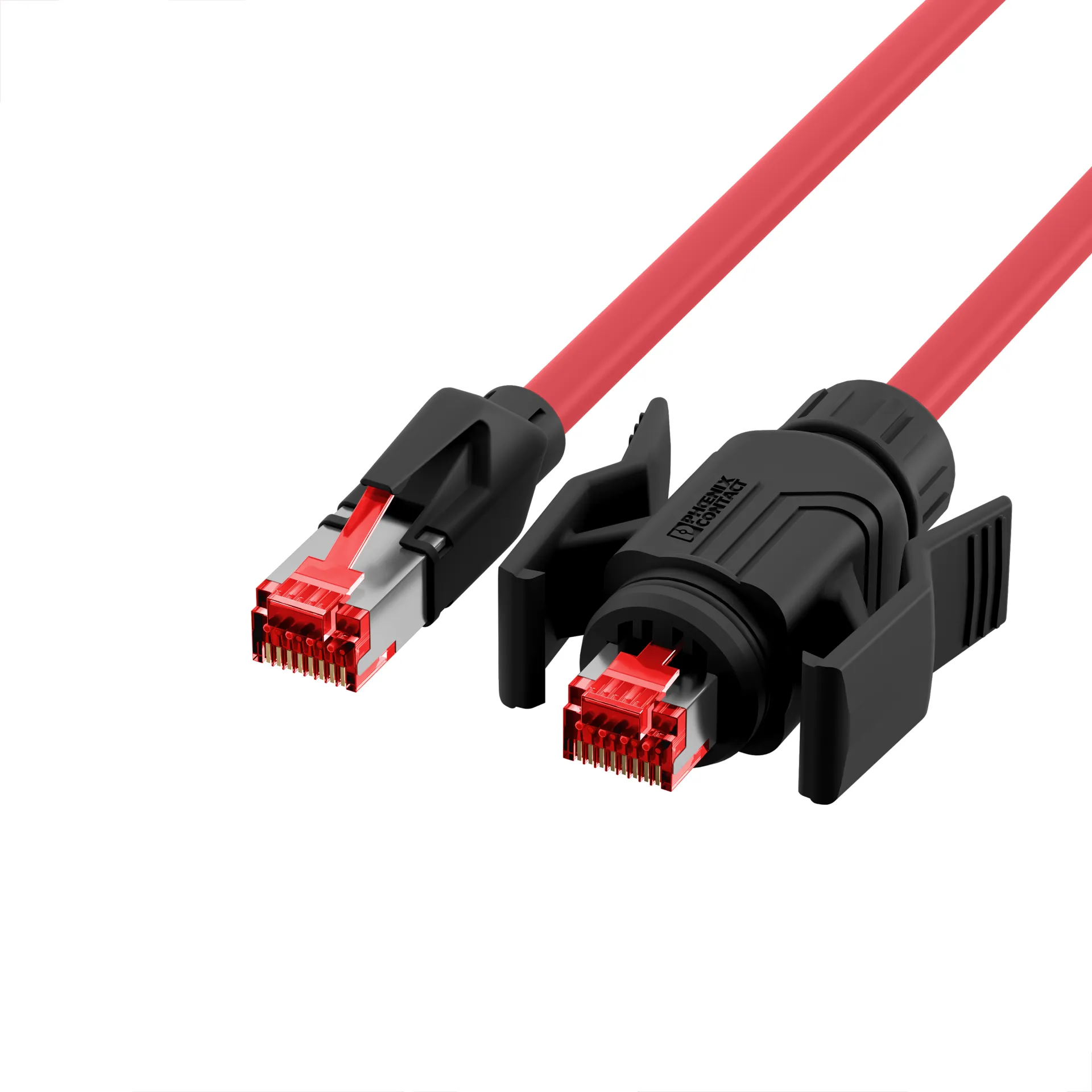RJ45 Patchkabel Cat. 6A S/FTP PUR TM21 1xIP67 für 53730.1V2 5m – Bild 3