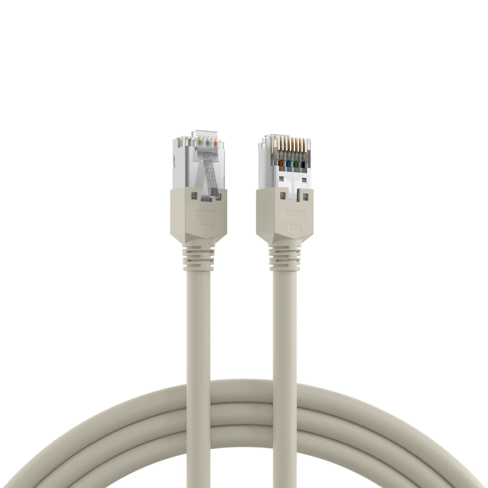 RJ45 Patchkabel Cat.5e S/UTP PVC Dätwyler 5502 TM11 grau 1m – Bild 5