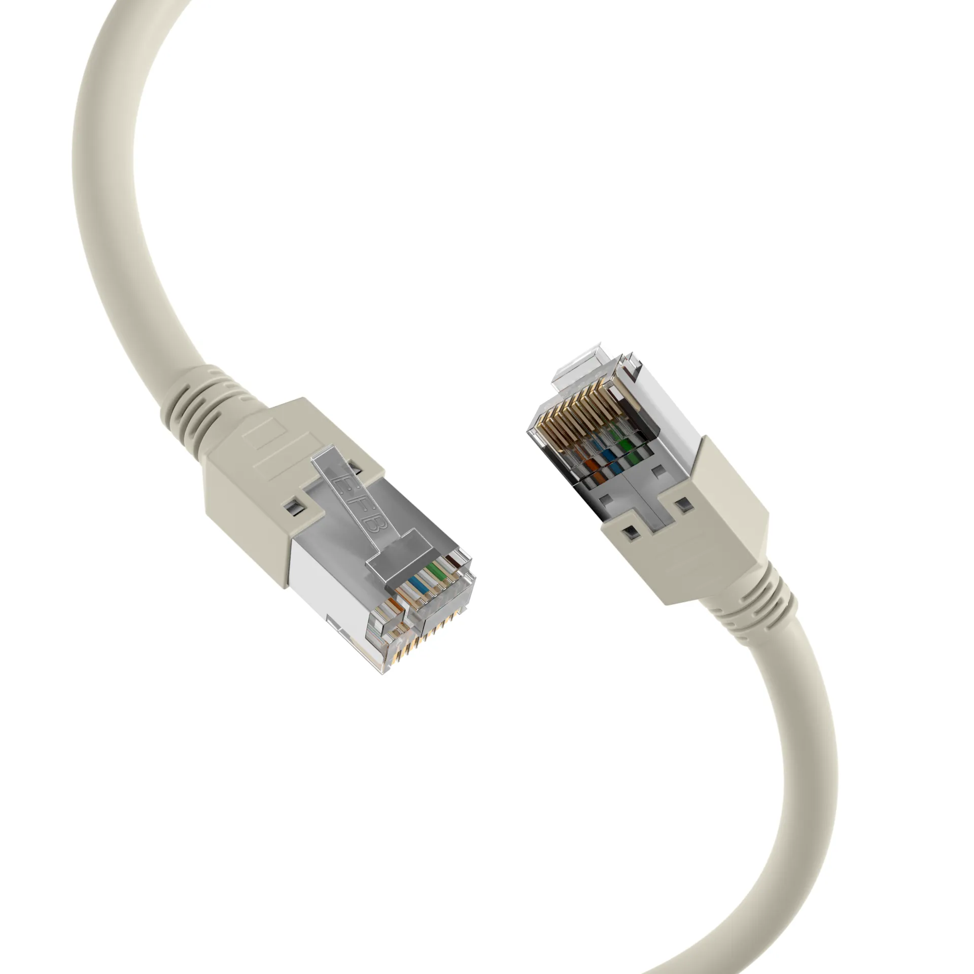 RJ45 Patchkabel Cat.5e S/UTP PVC Dätwyler 5502 TM11 grau 1m – Bild 14