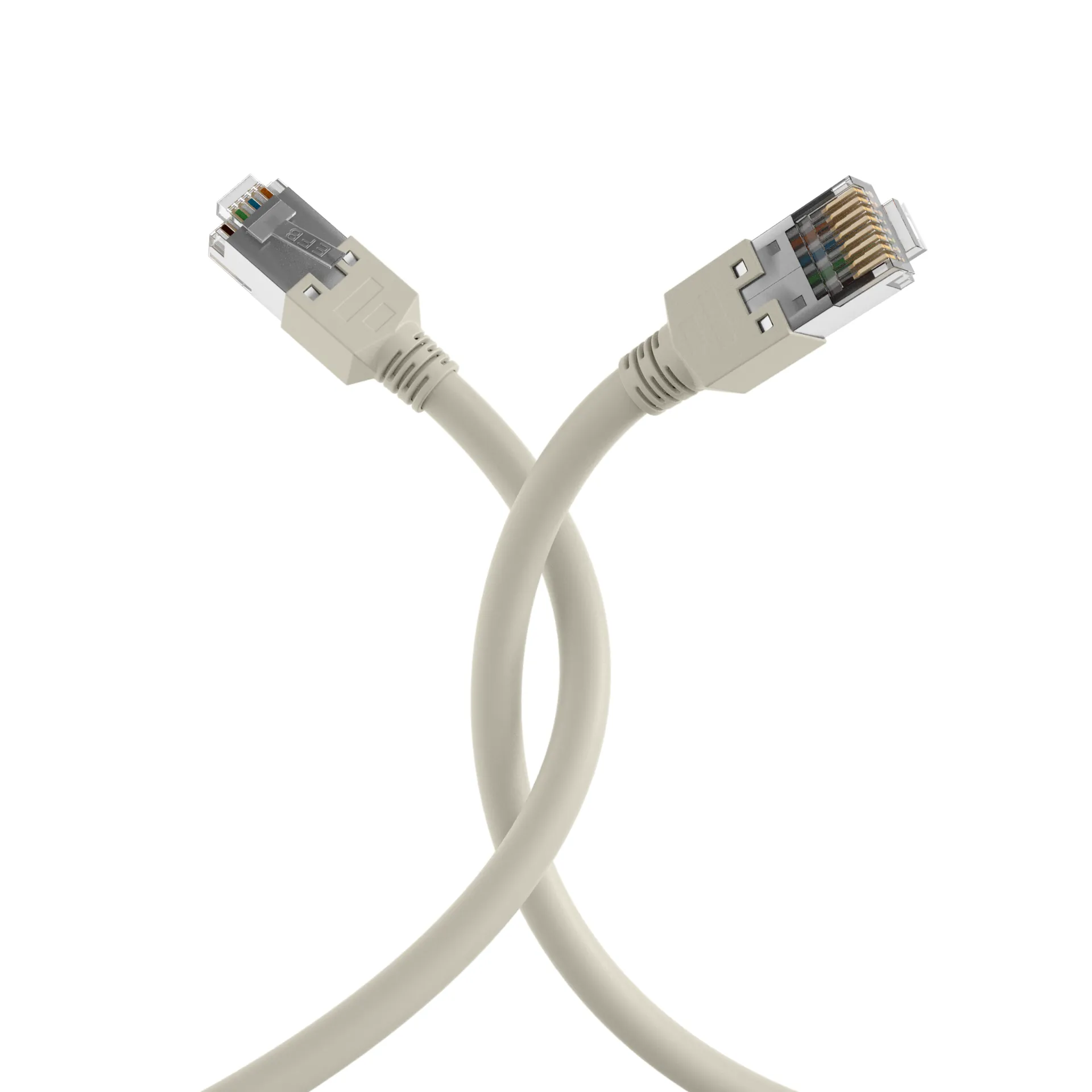 RJ45 Patchkabel Cat.5e S/UTP PVC Dätwyler 5502 TM11 grau 20m – Bild 4