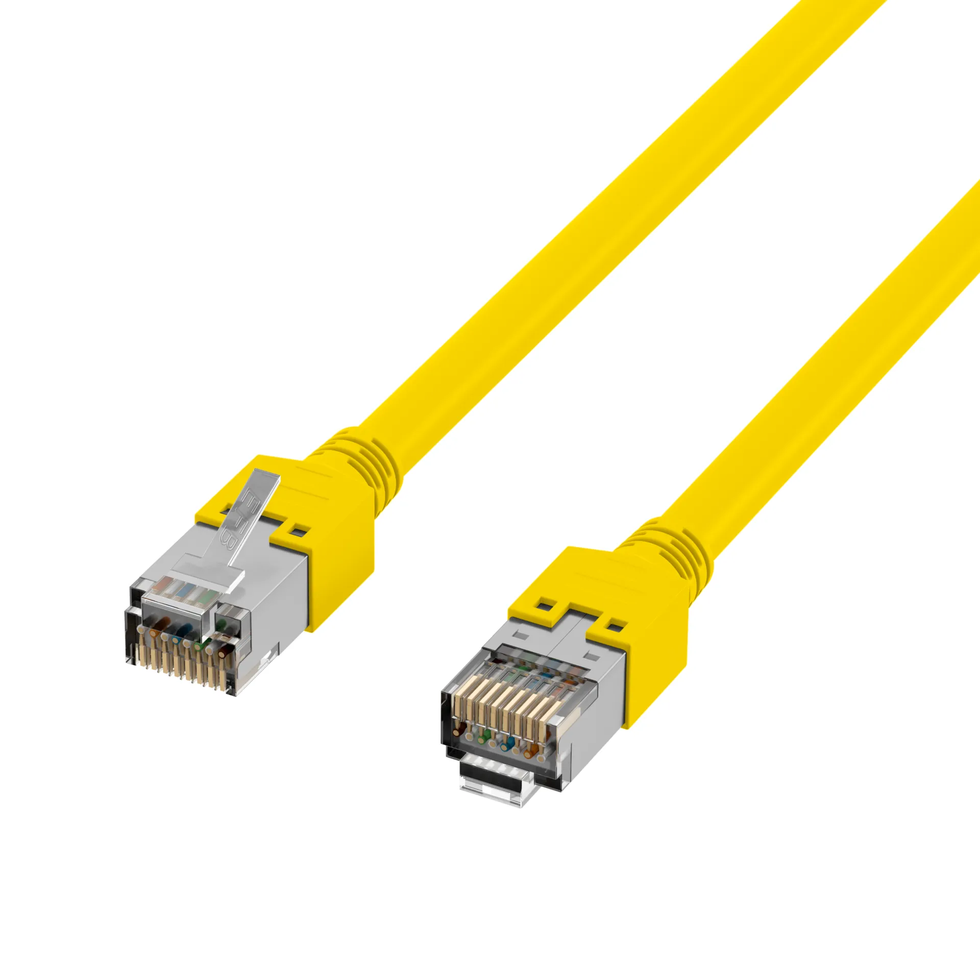 RJ45 Patchkabel Cat.5e S/UTP PVC Dätwyler 5502 TM11 gelb 1m – Bild 11
