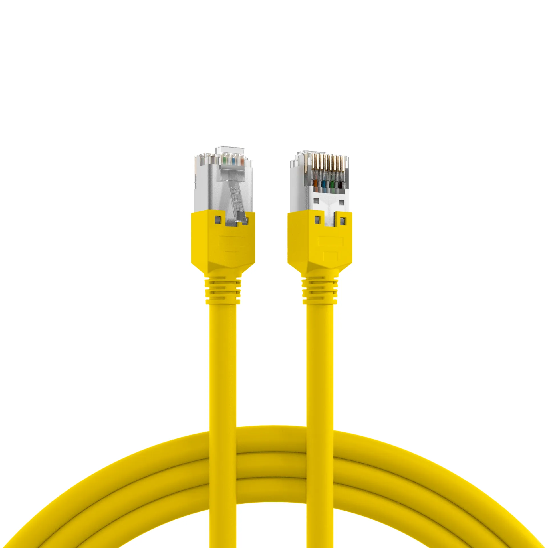 RJ45 Patchkabel Cat.5e S/UTP PVC Dätwyler 5502 TM11 gelb 1m – Bild 13