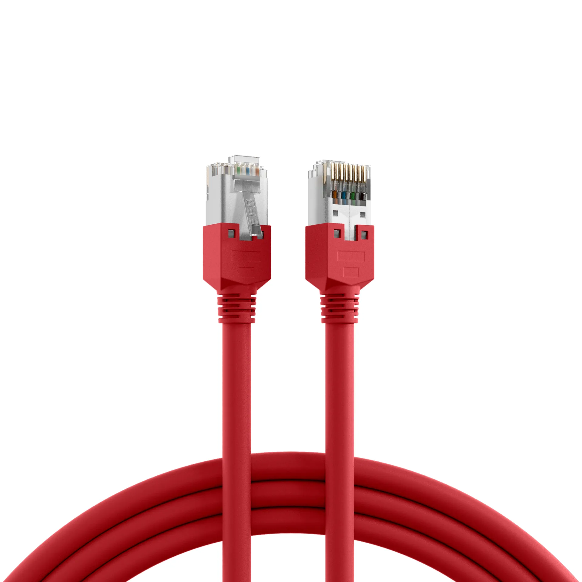 RJ45 Patchkabel Cat.5e S/UTP PVC Dätwyler 5502 TM11 rot 1m – Bild 13
