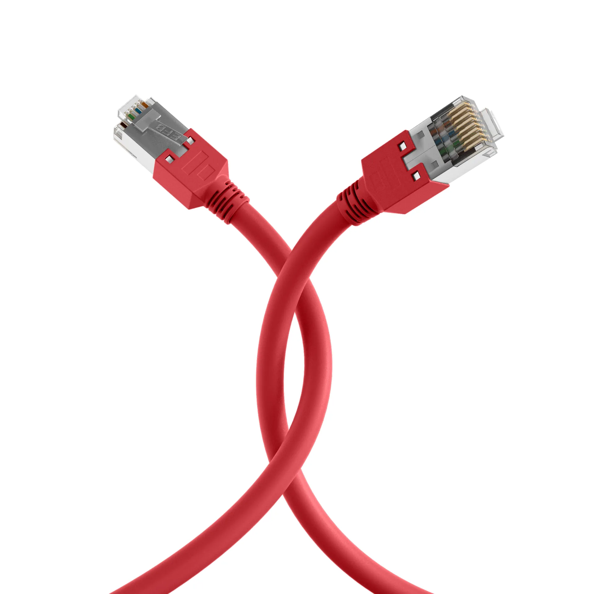 RJ45 Patchkabel Cat.5e S/UTP PVC Dätwyler 5502 TM11 rot 1m – Bild 16