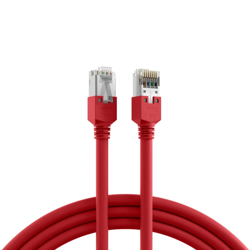 RJ45 Patchkabel Cat.5e S/UTP PVC Dätwyler 5502 TM11 rot 1m